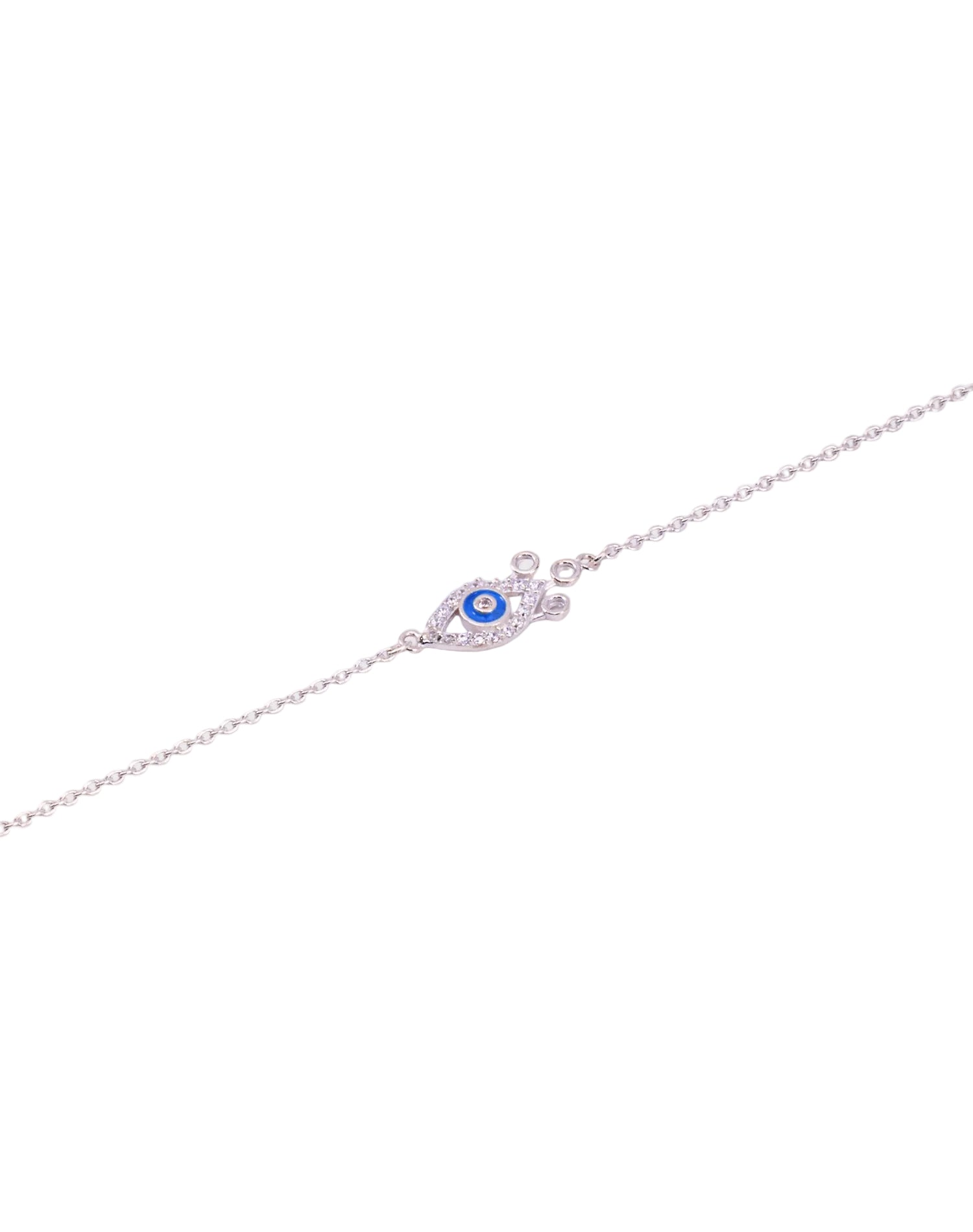 Silver Nazar Bracelet