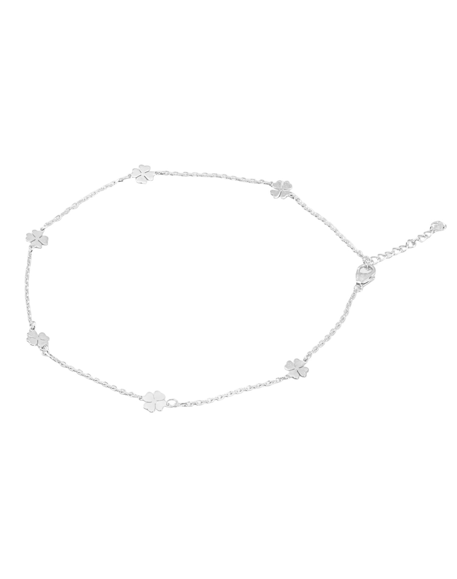 Silver Lucky Anklet