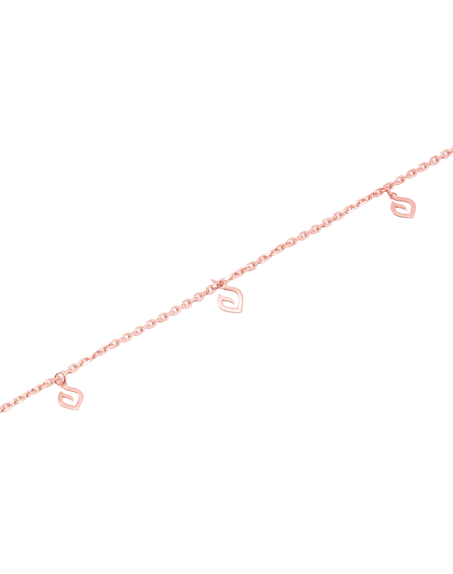 Rose Breeze Charm Bracelet