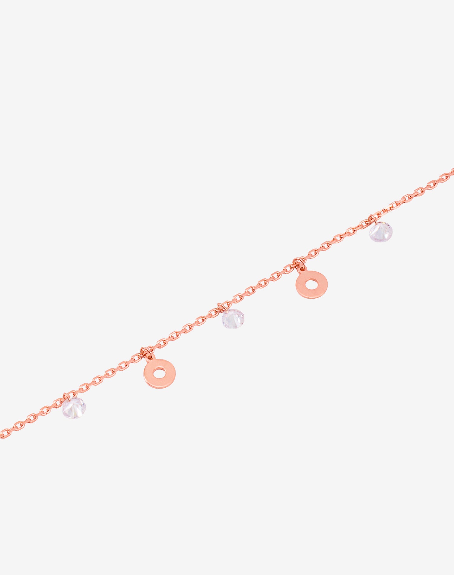 Rose Like a Donut Charm Bracelet