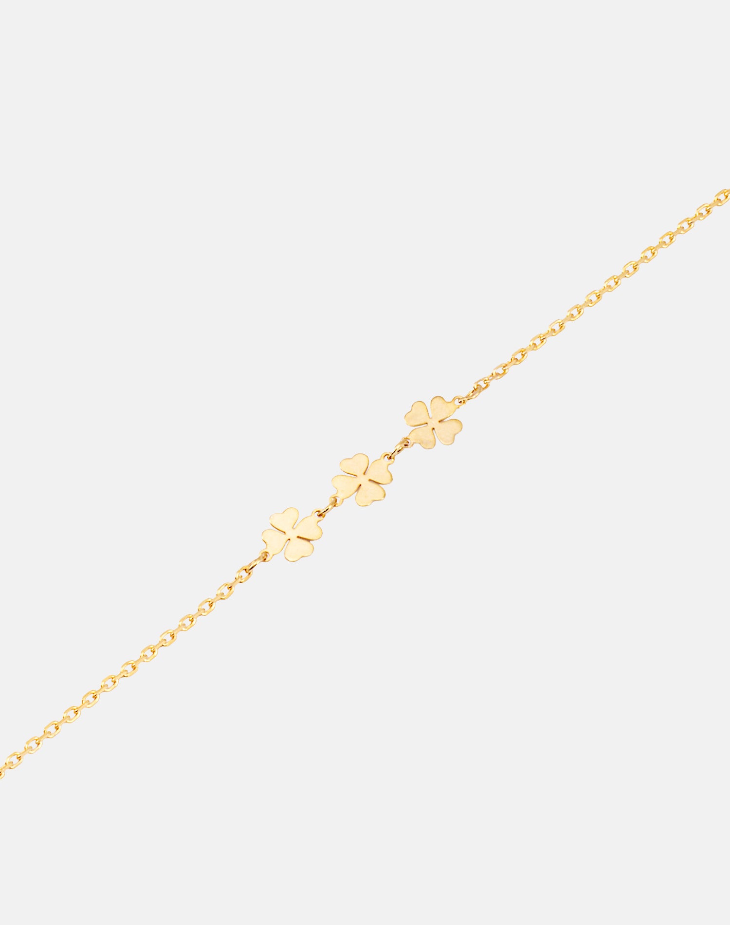 Gold good Luck Charm Bracelet