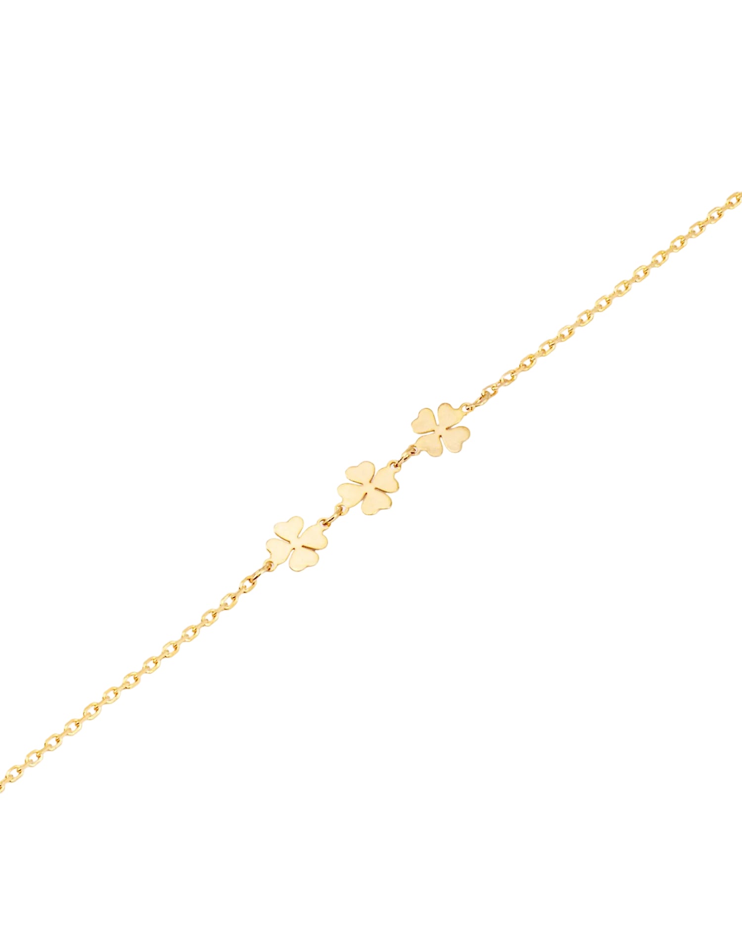 Gold Good Luck Charm Bracelet