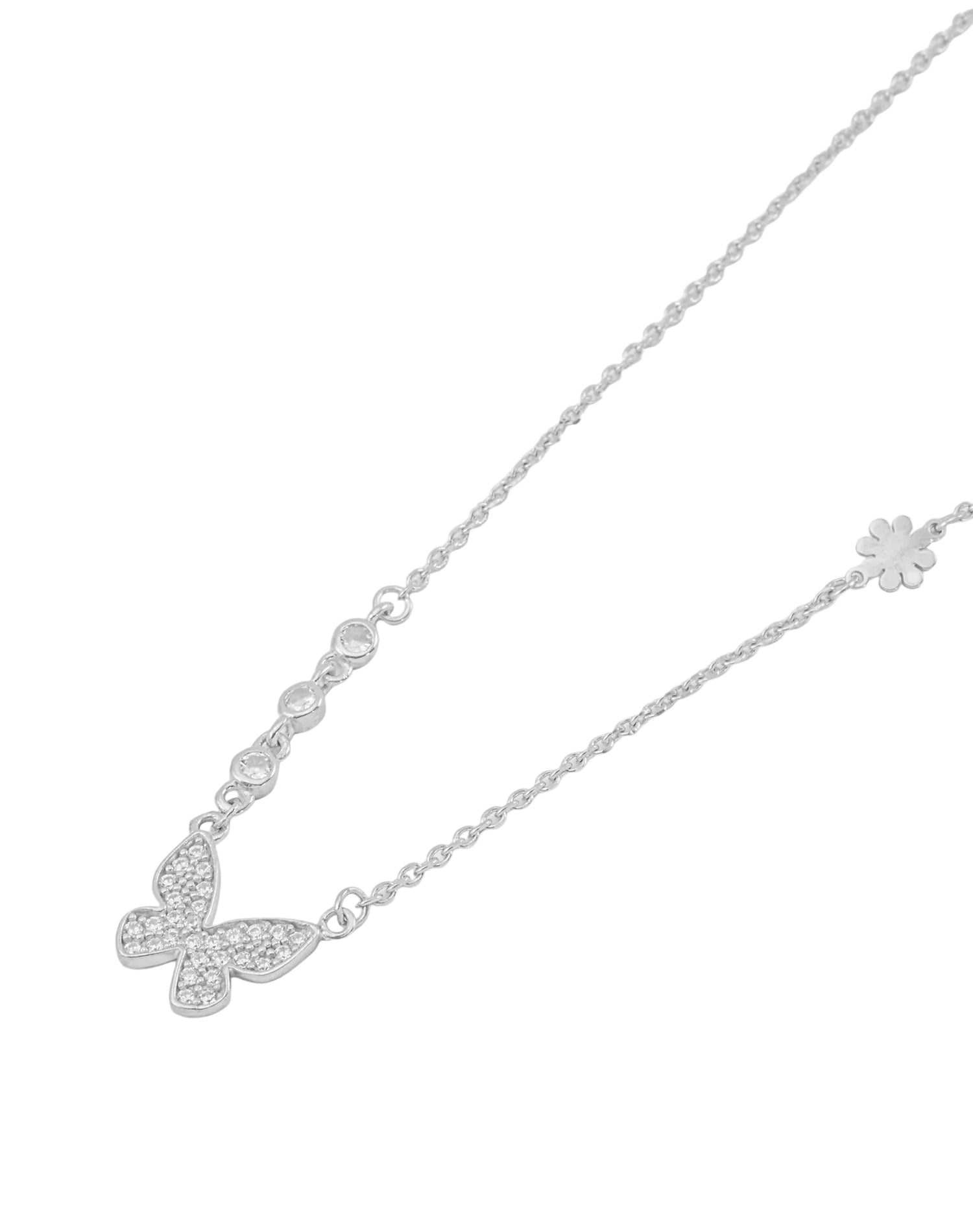 Silver Dream Wing Pendant Chain
