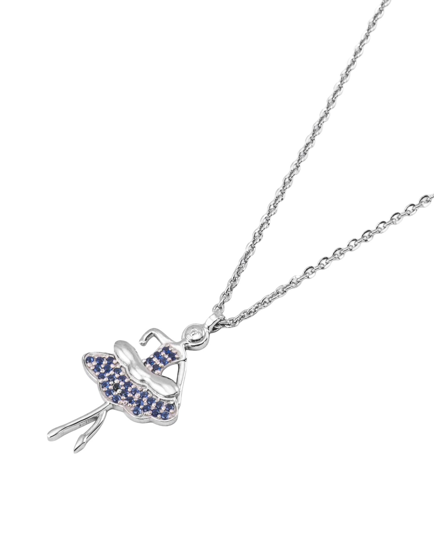 Silver Showgirl Pendant Chain