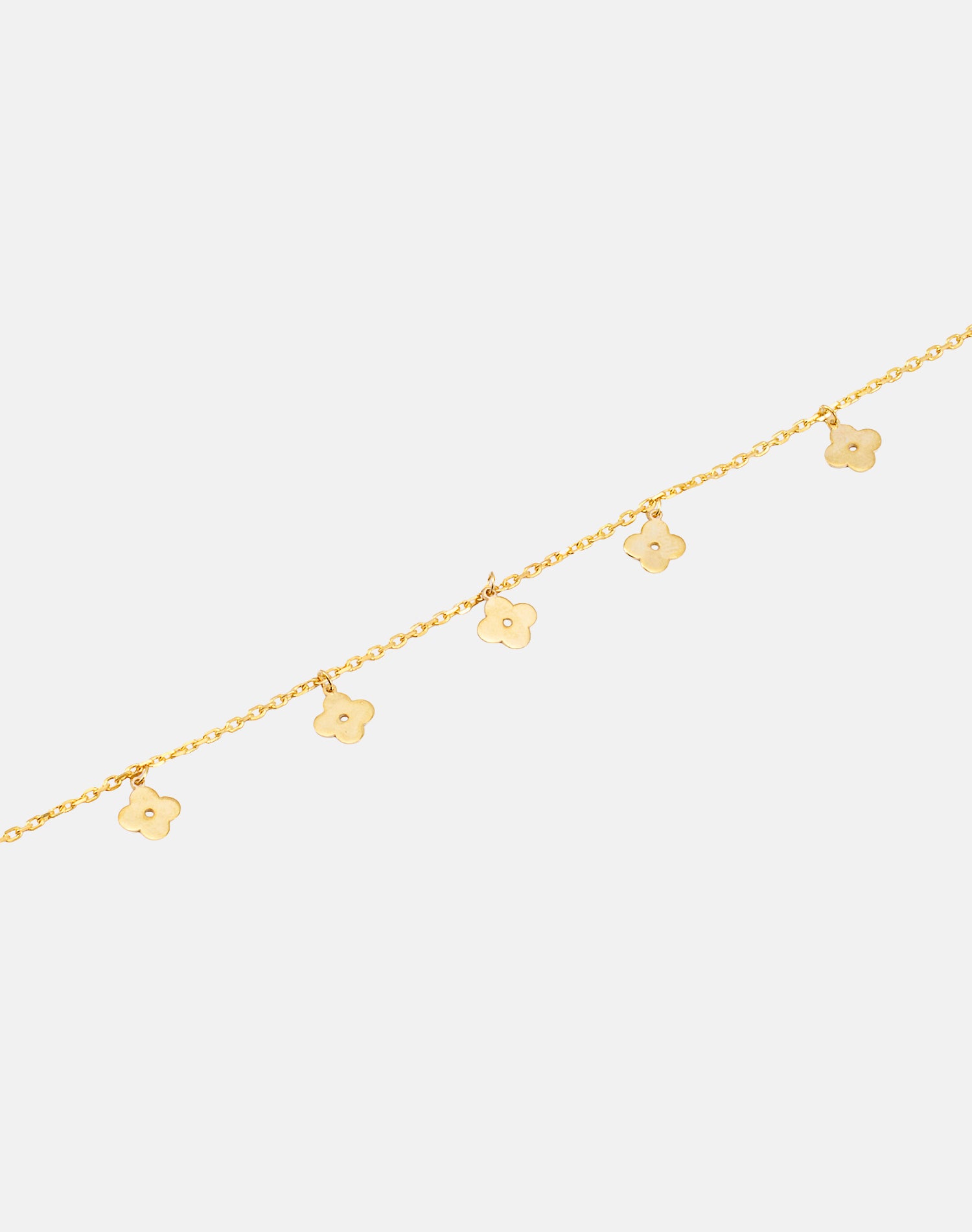 Gold Garden Whisper Charm bracelet
