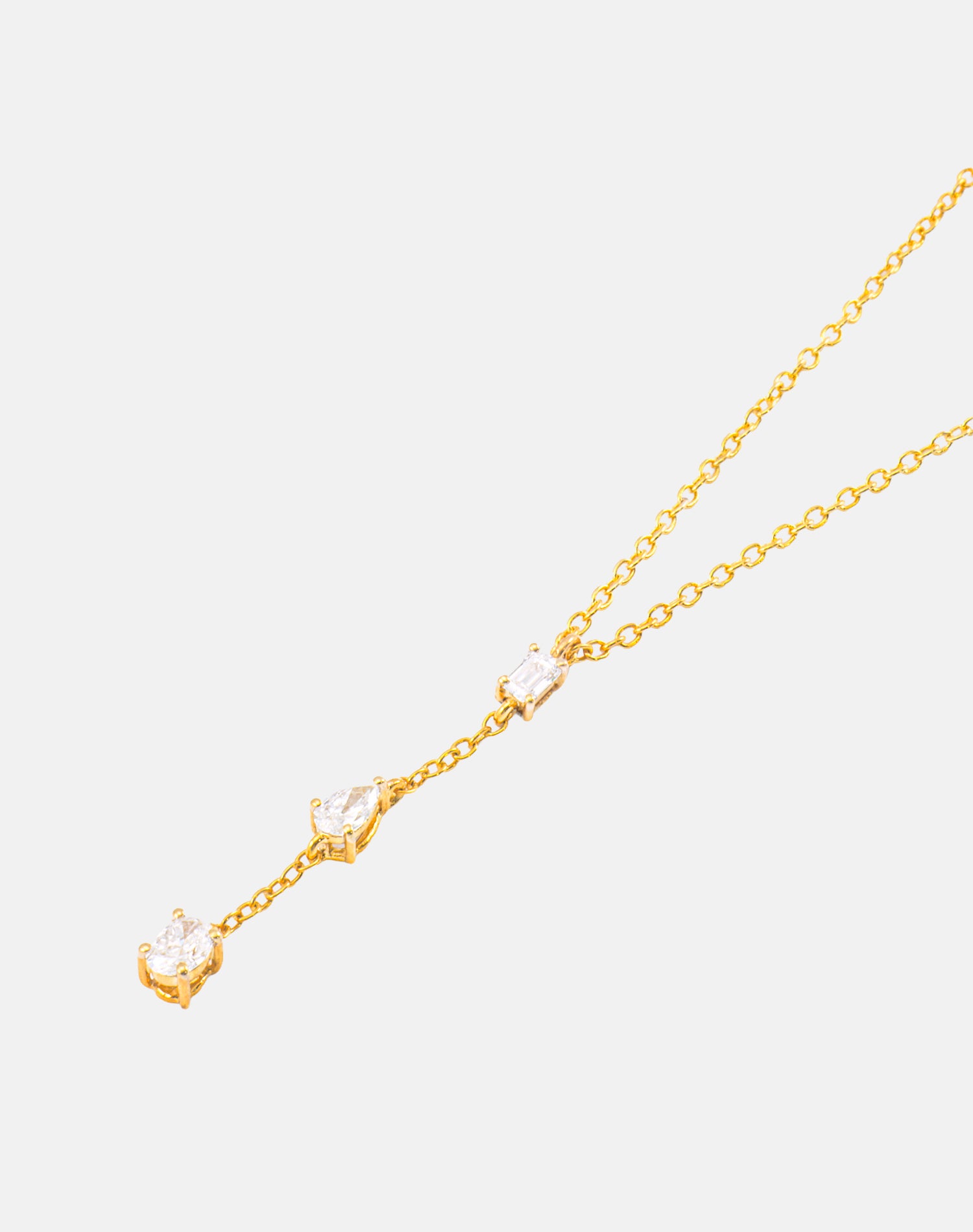 Gold As One Lab Grown Diamond Pendant Chain