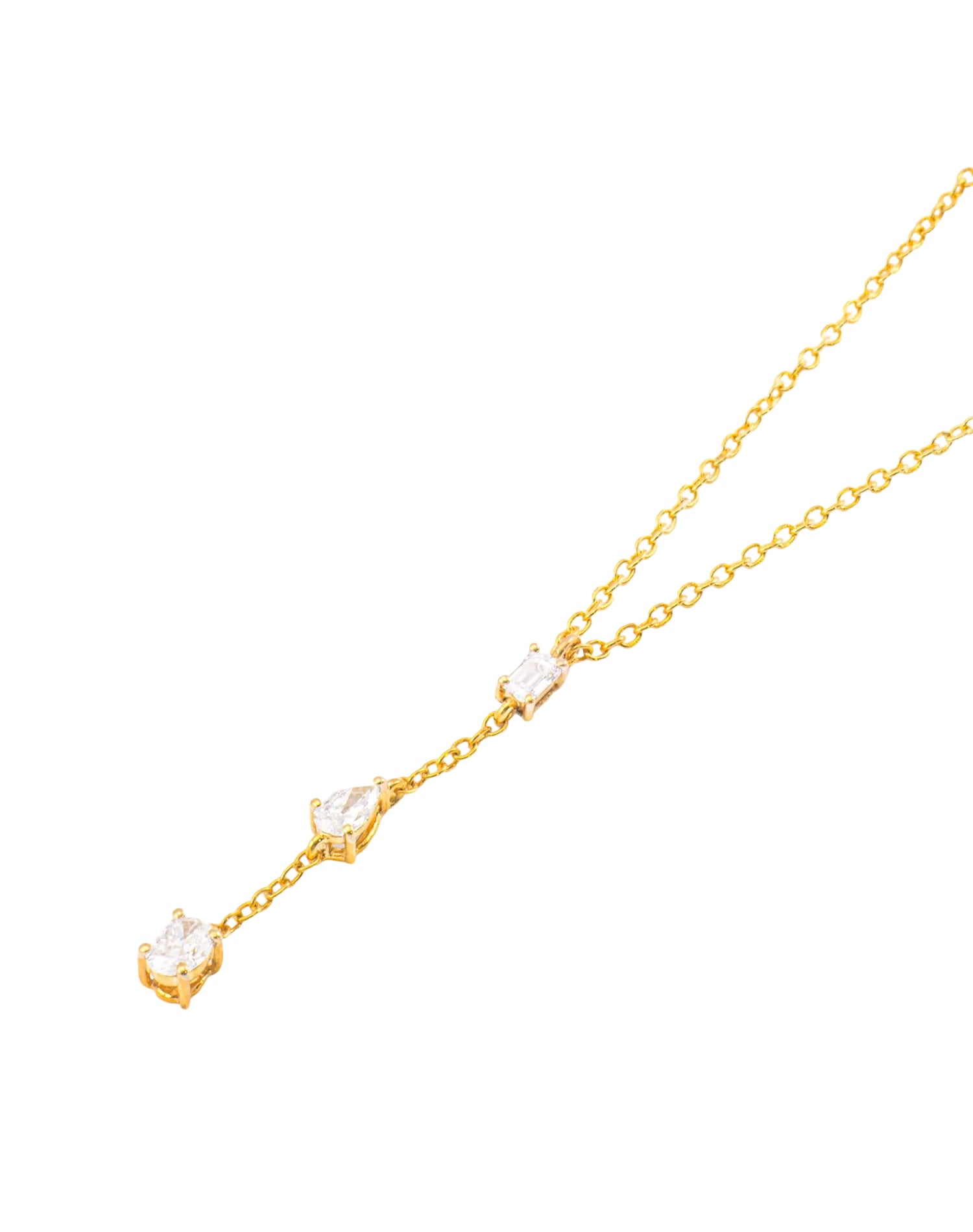 Gold As One Lab Grown Diamond Pendant Chain