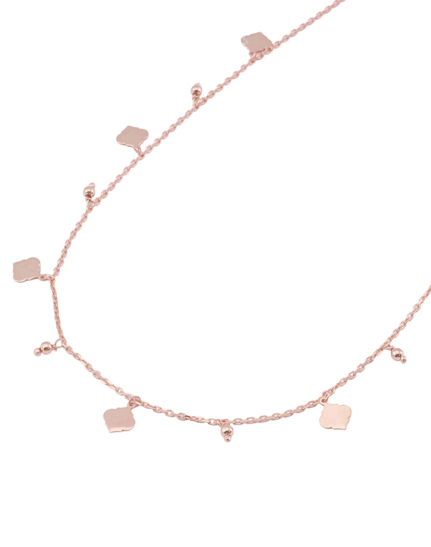 Rose Aura Charm Pendant Chain