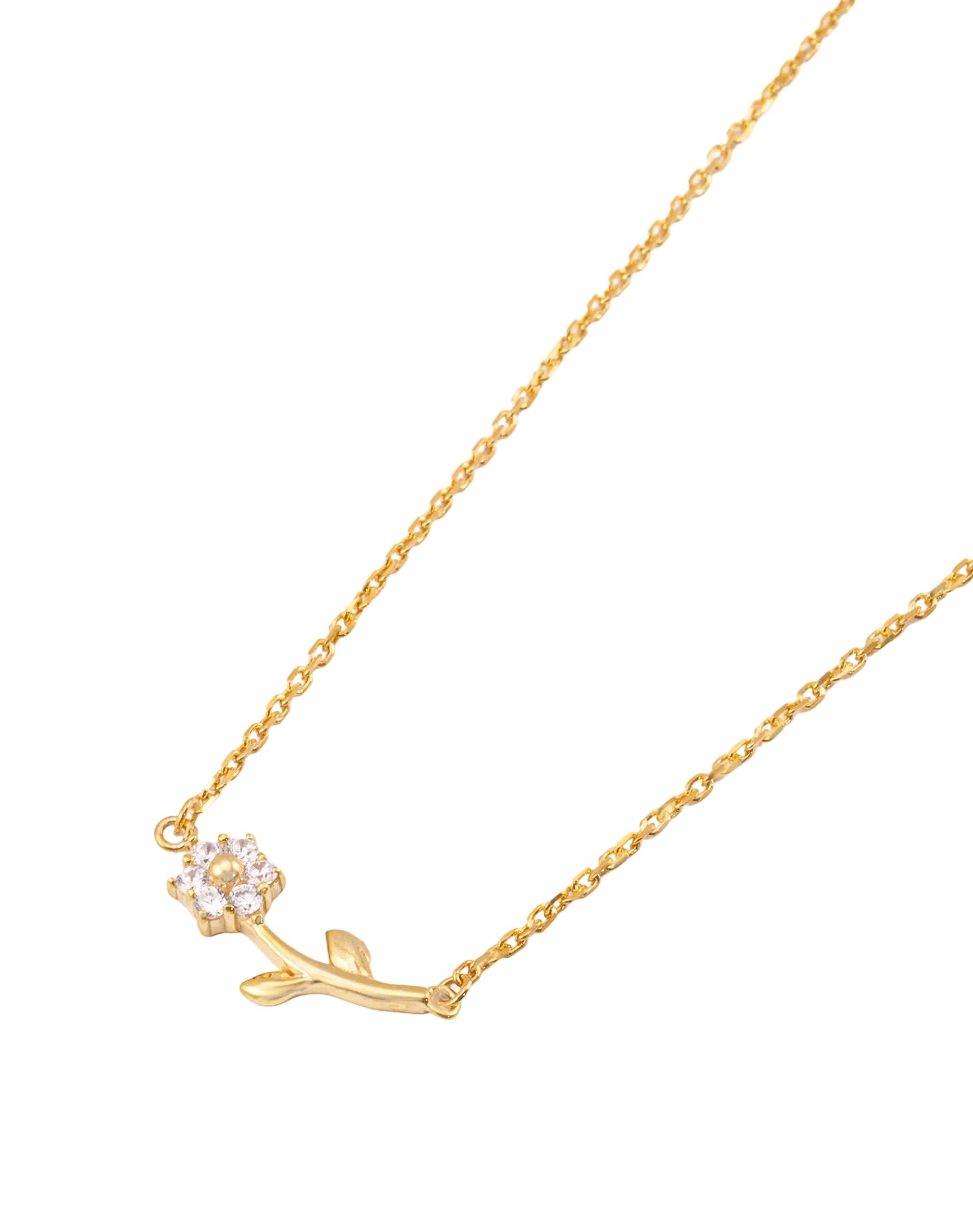 Gold Floria Pendant Chain