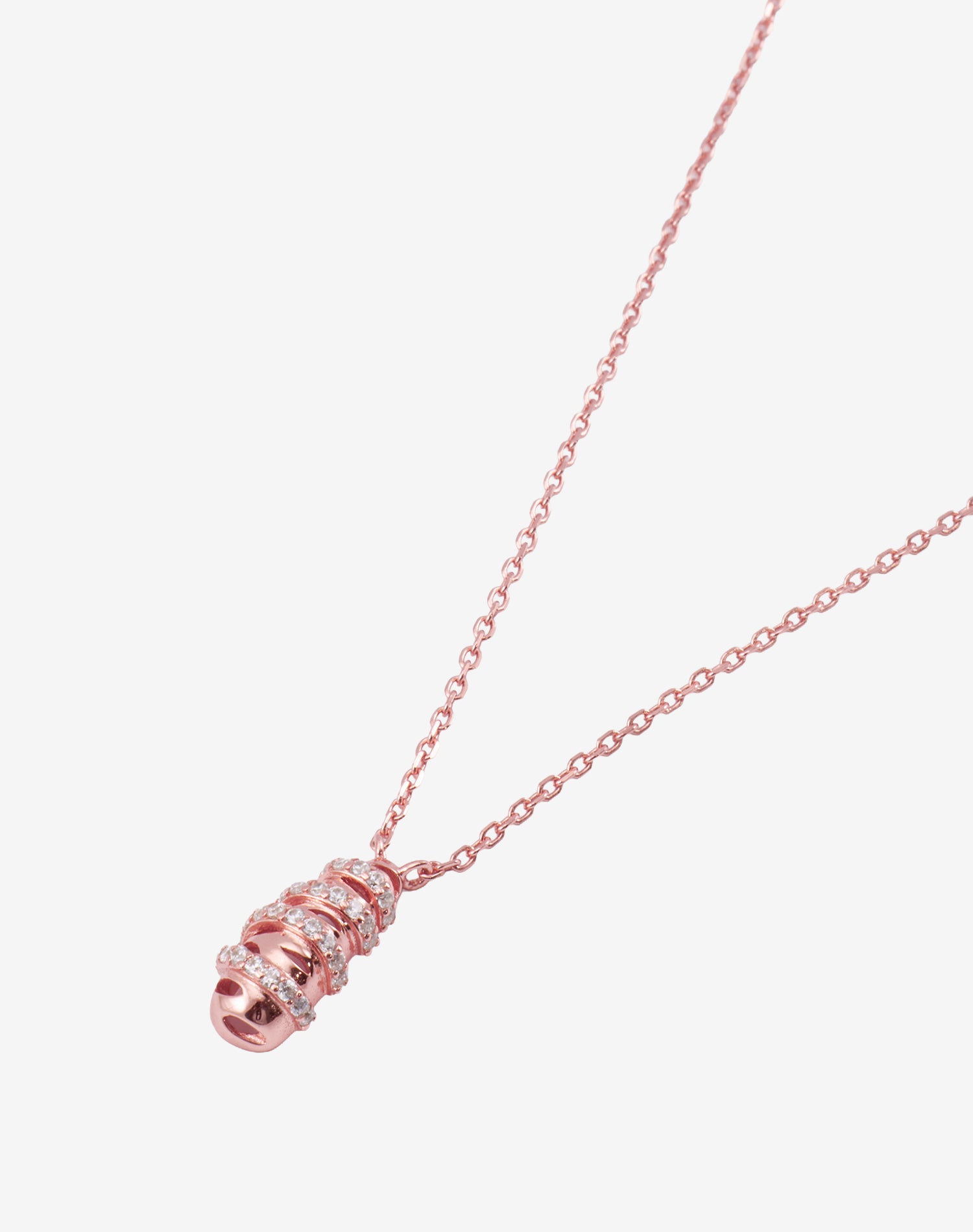 Rose Droplet Pendant Chain