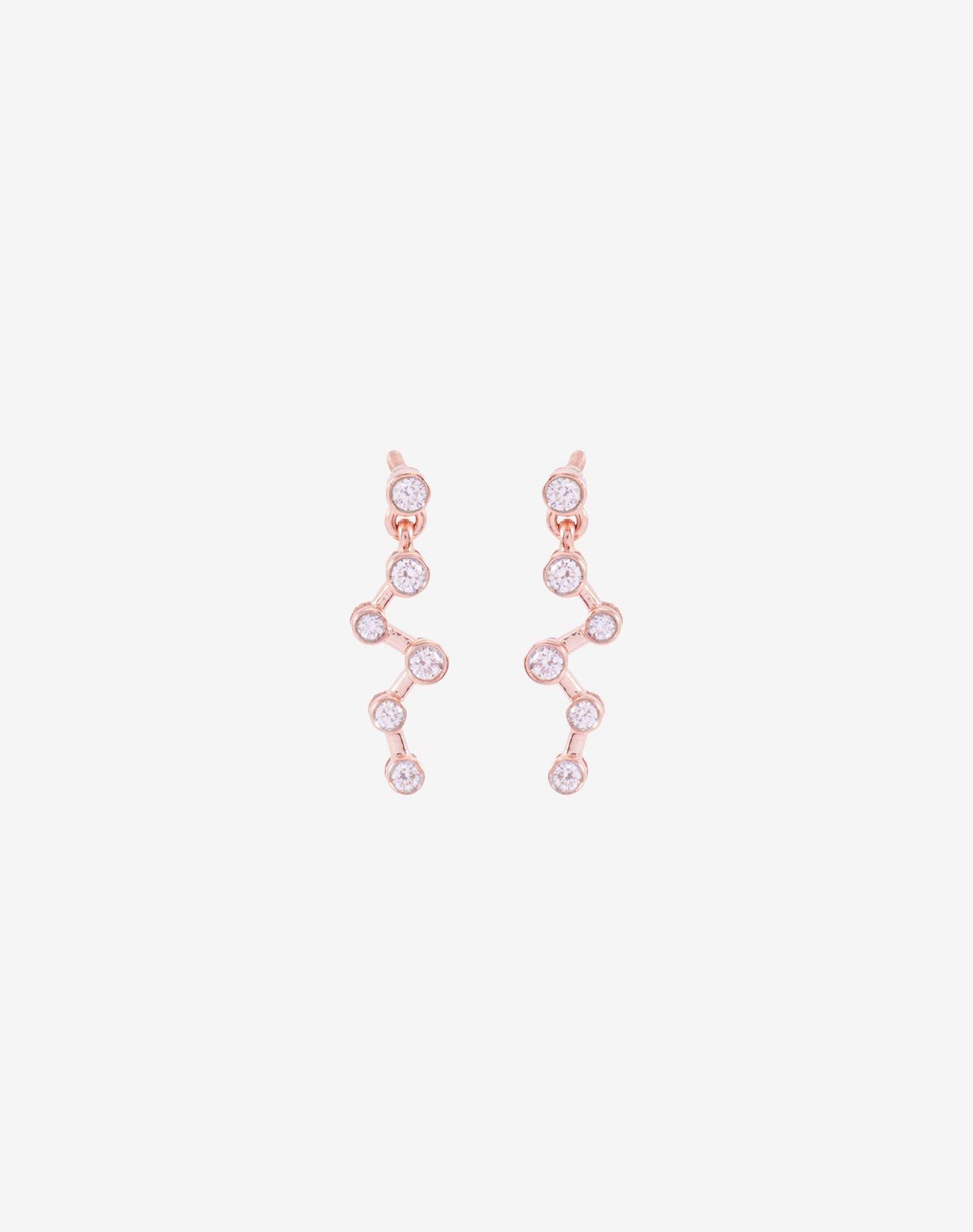 Rose Stargaze Lab Grown Diamond Earrings