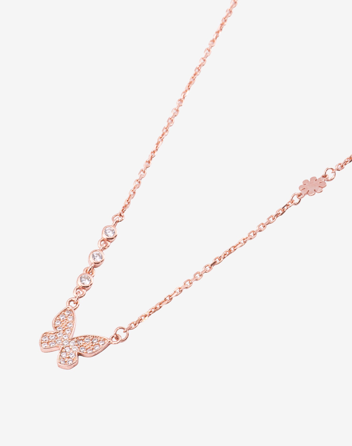 Rose Dream Wing Pendant Chain