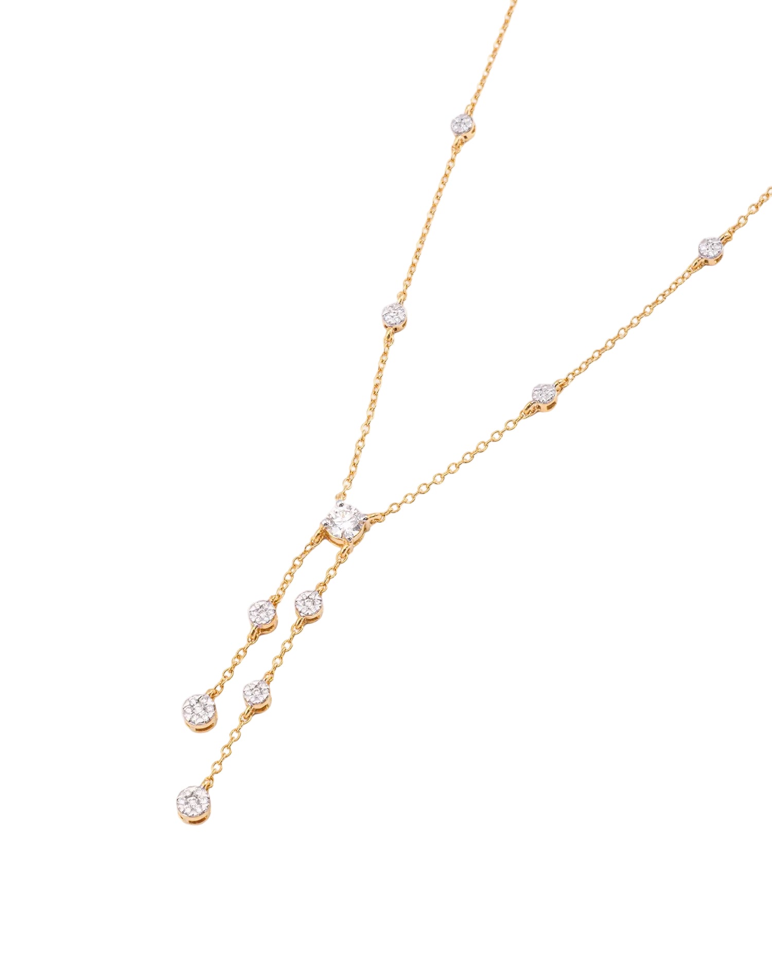 Gold Till Always Lab Grown Diamond Pendant Chain