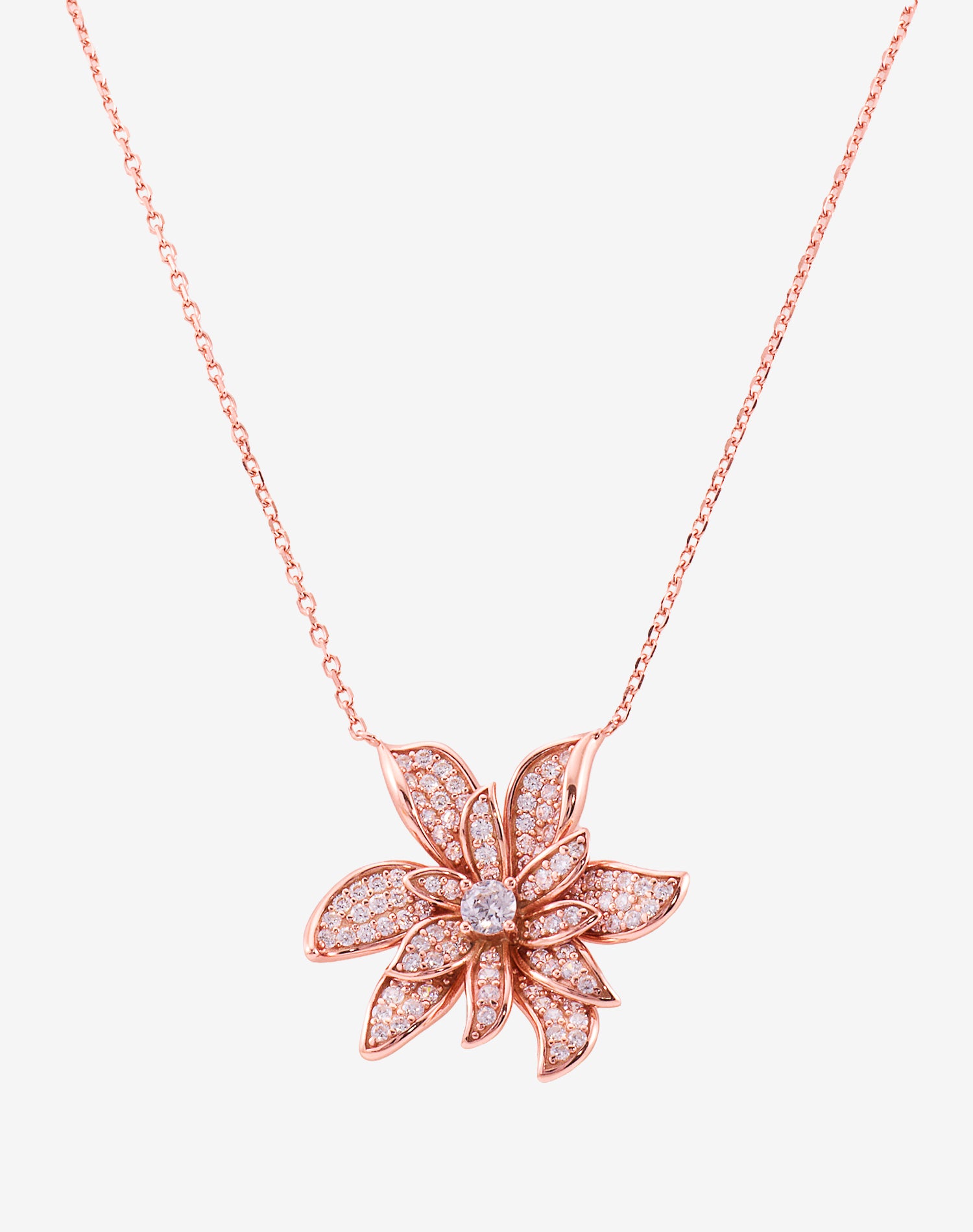 Rose Fleur Pendant Chain