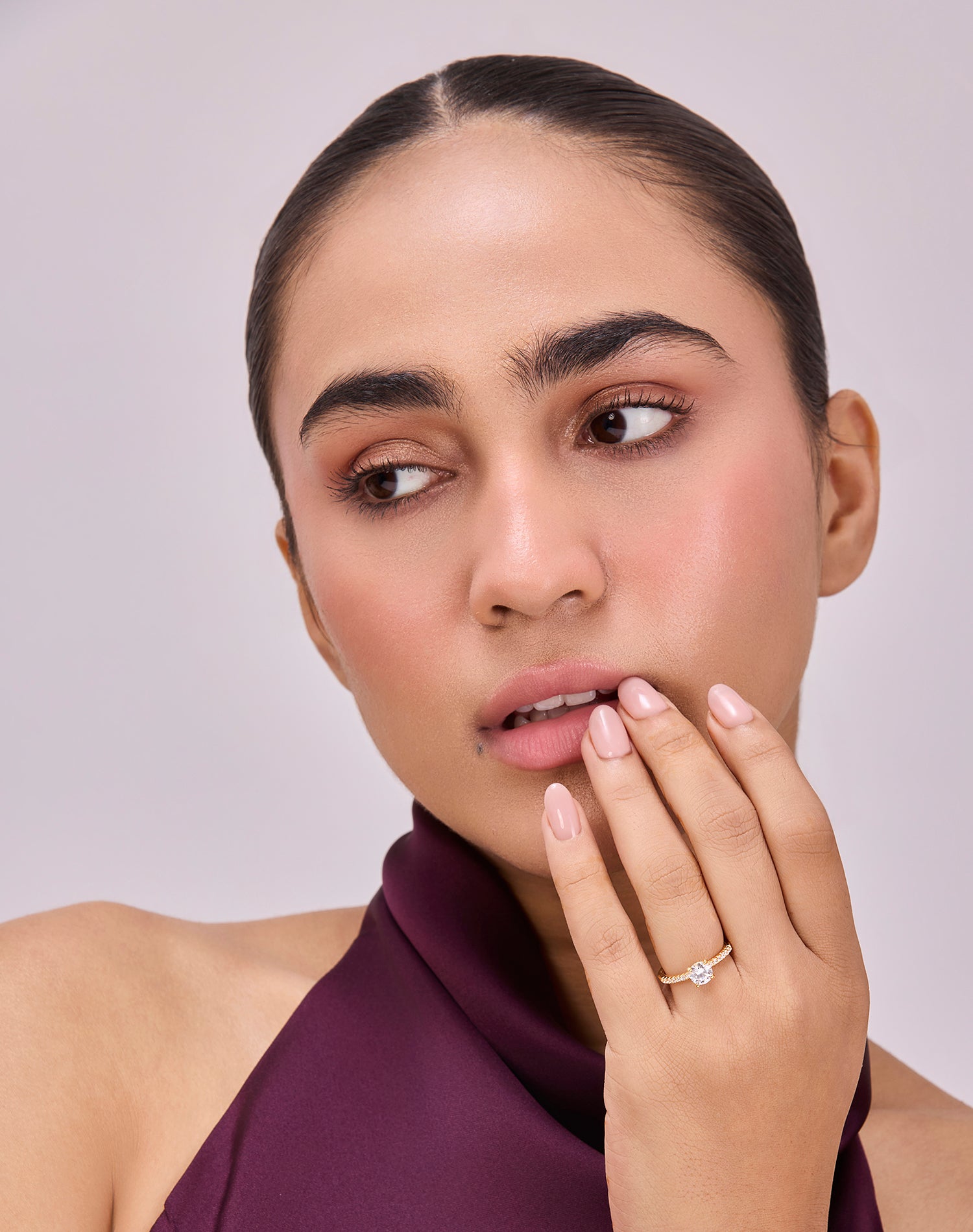 Gold Classic Solitaire Ring
