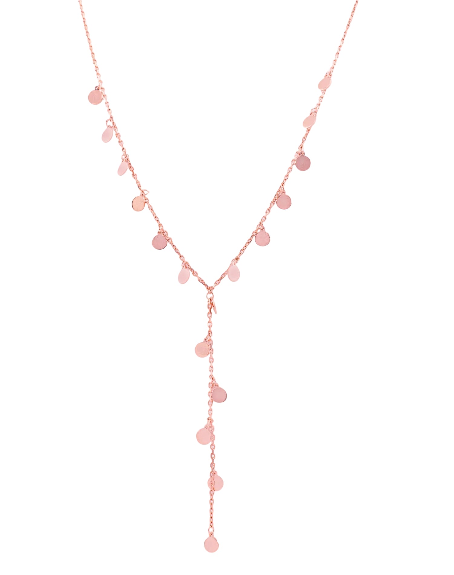 Rose Cute in Circles Charm Pendant Chain