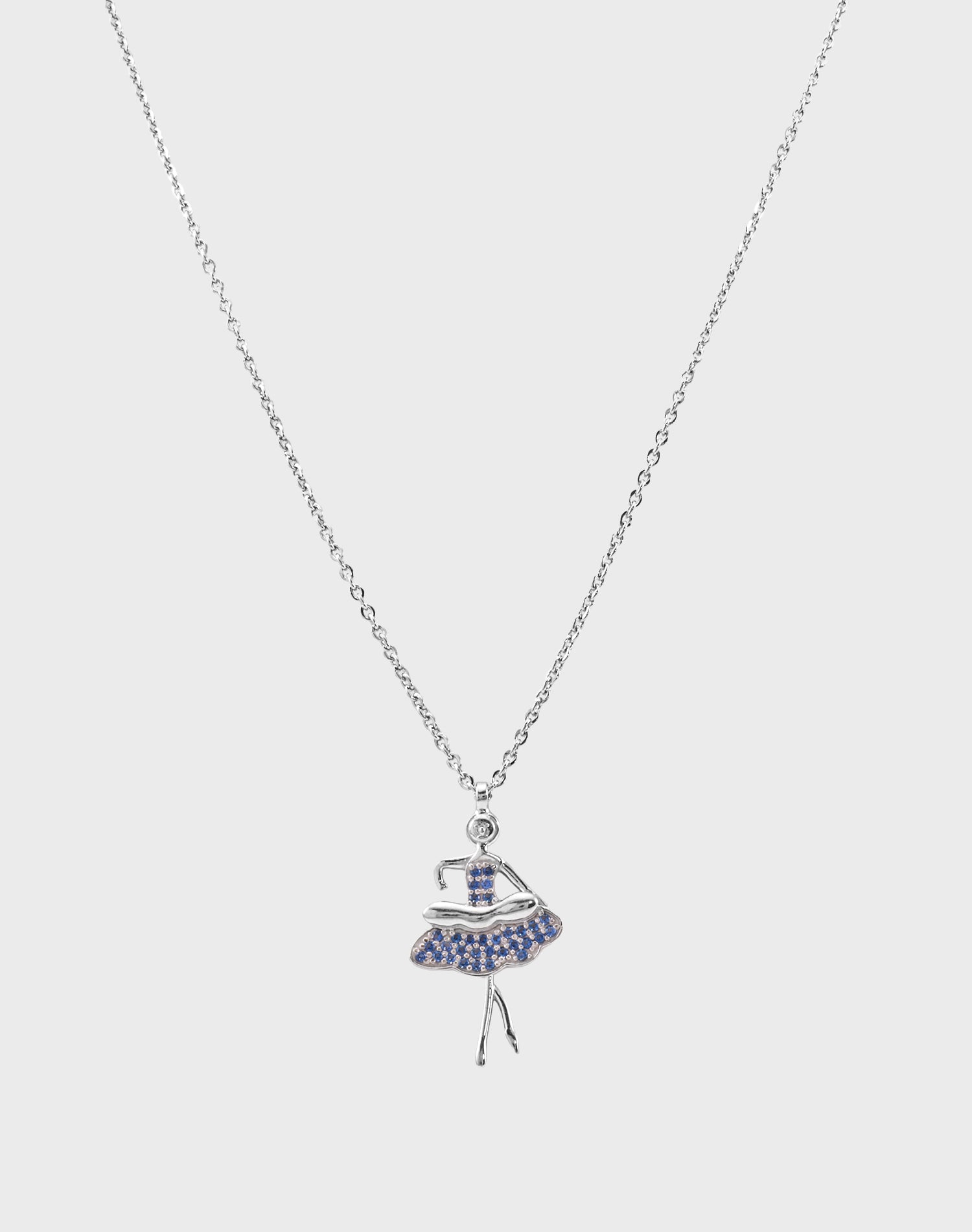 Silver Showgirl Pendant Chain