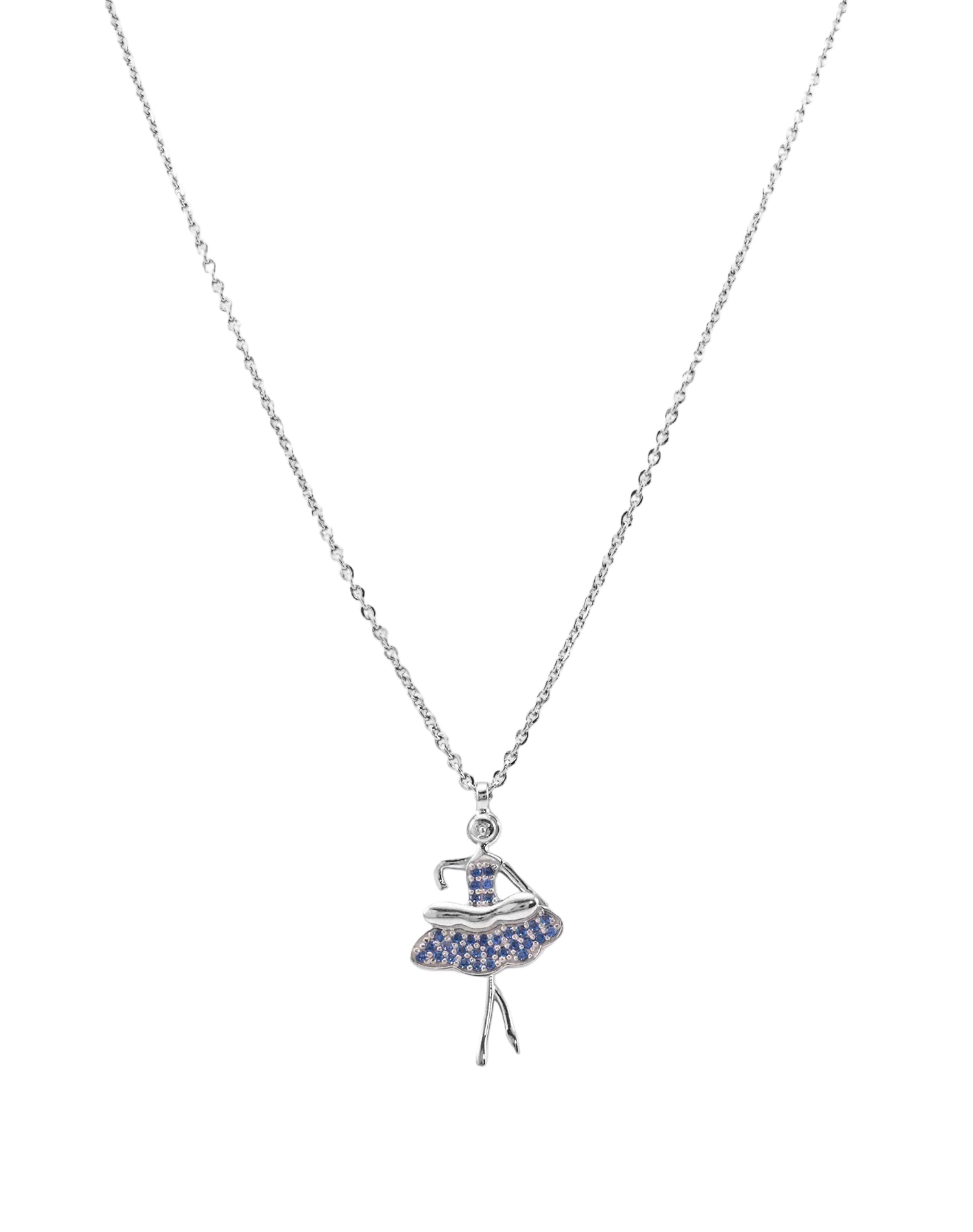Silver Showgirl Pendant Chain