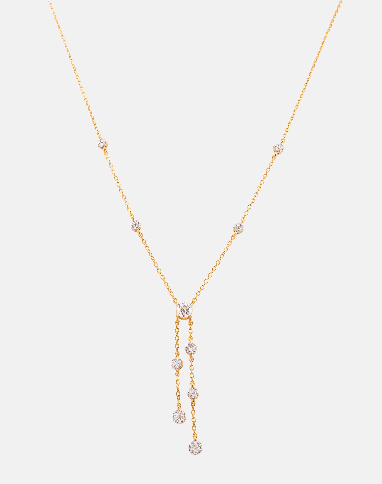 Gold Till Always Lab Grown Diamond Pendant Chain