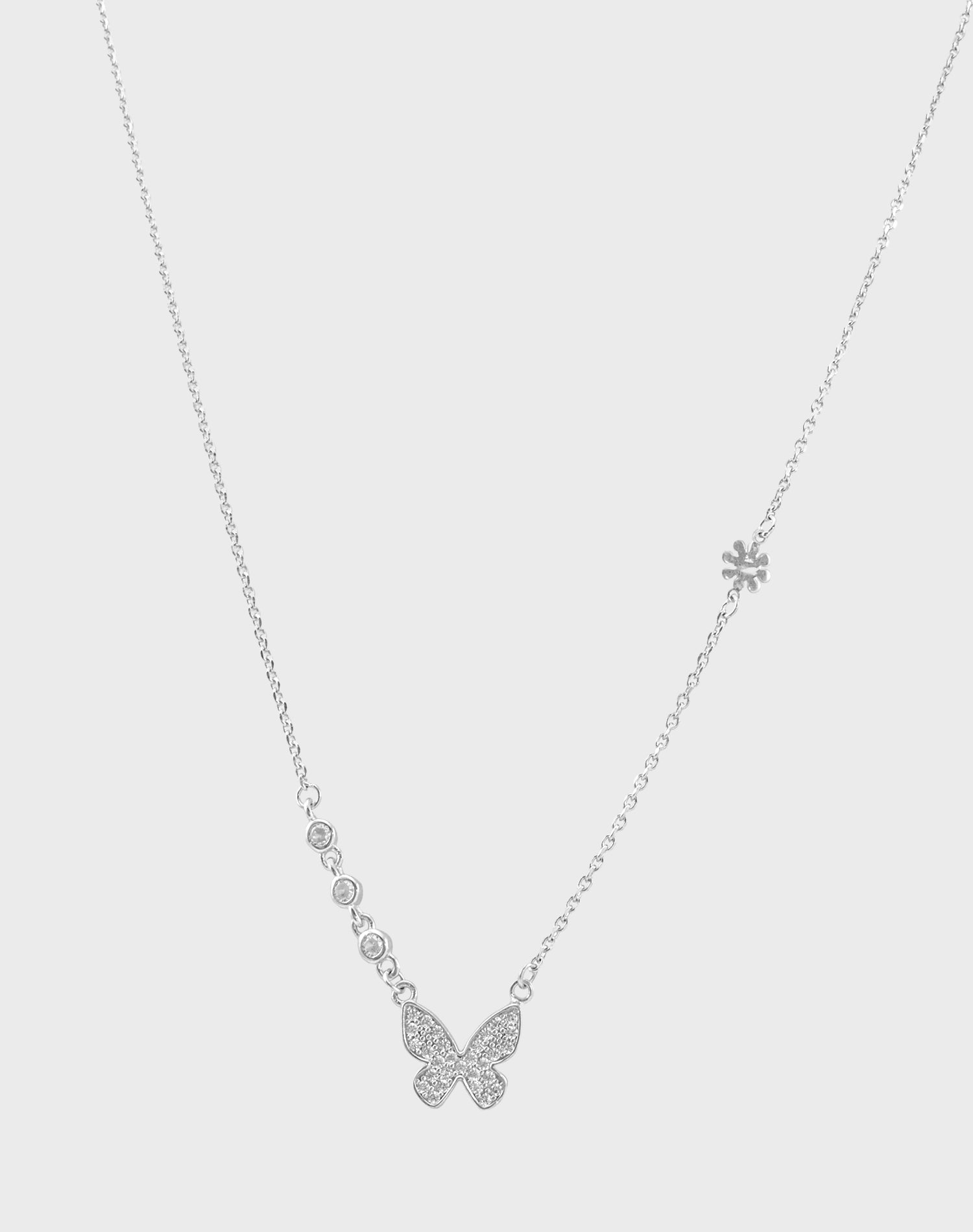 Silver Dream Wing Pendant Chain