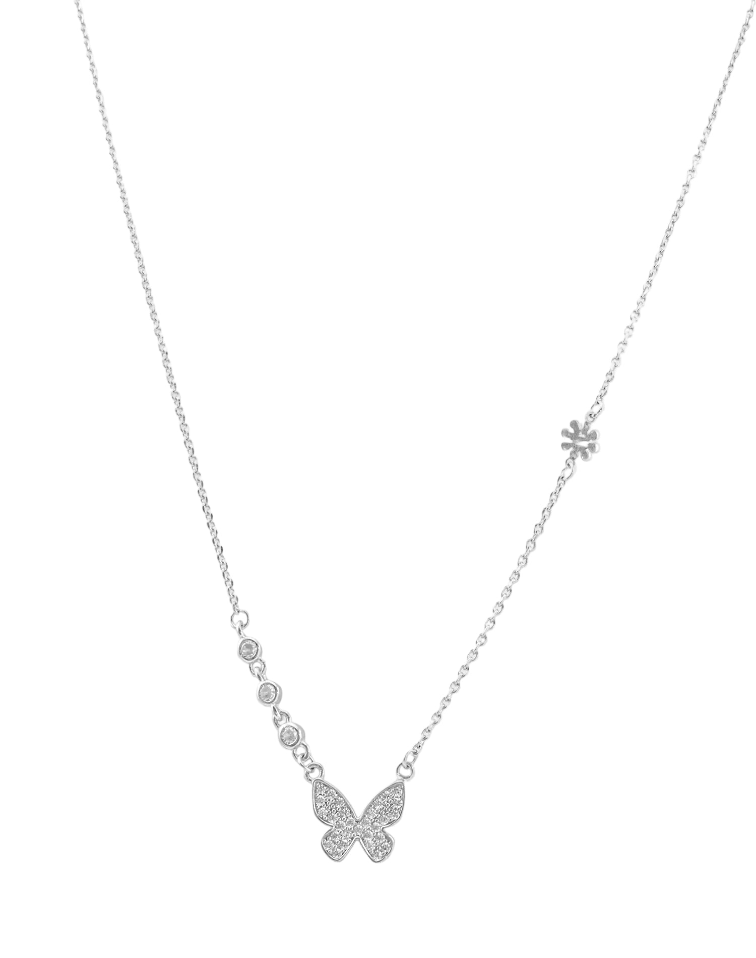 Silver Dream Wing Pendant Chain