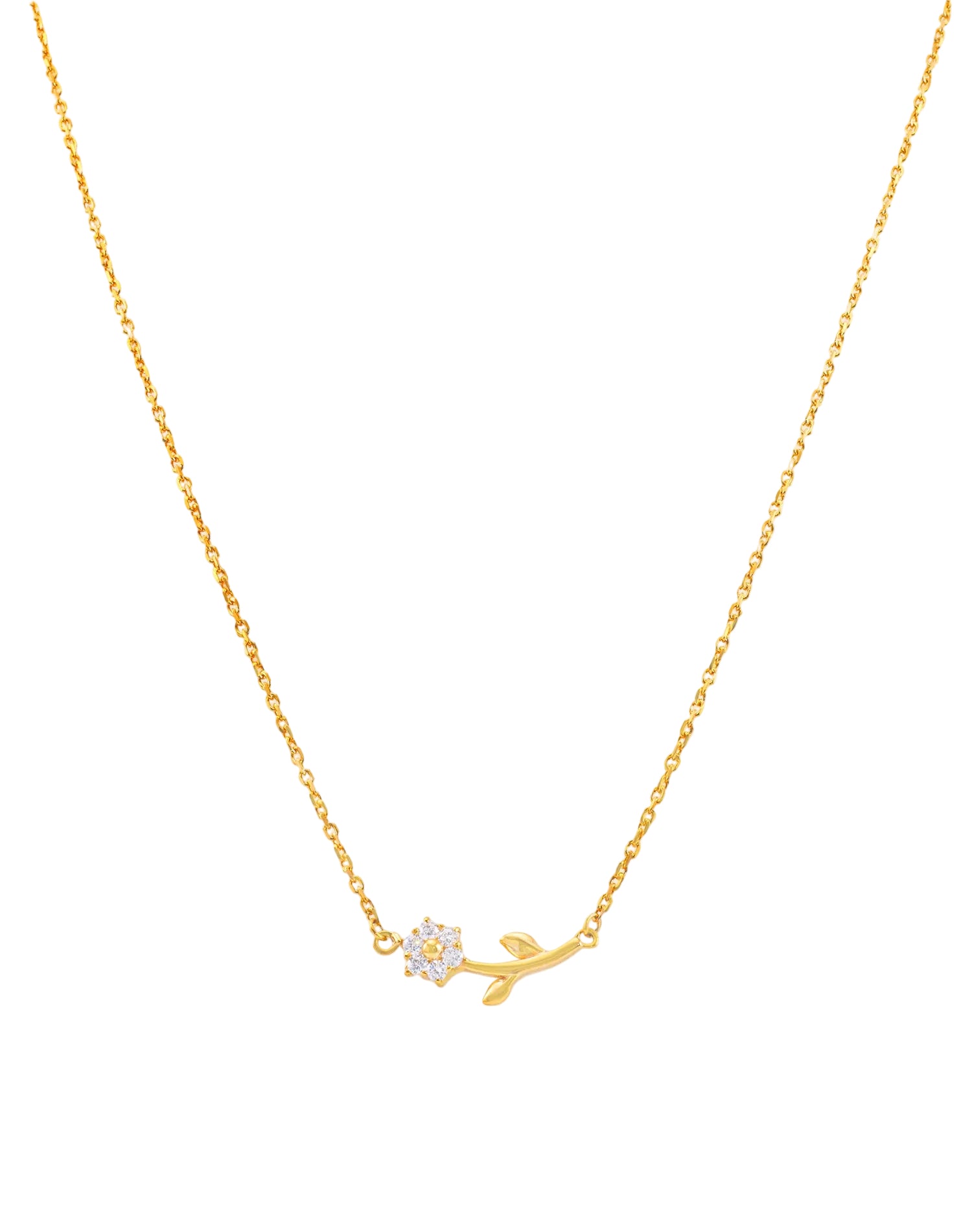 Gold Floria Pendant Chain