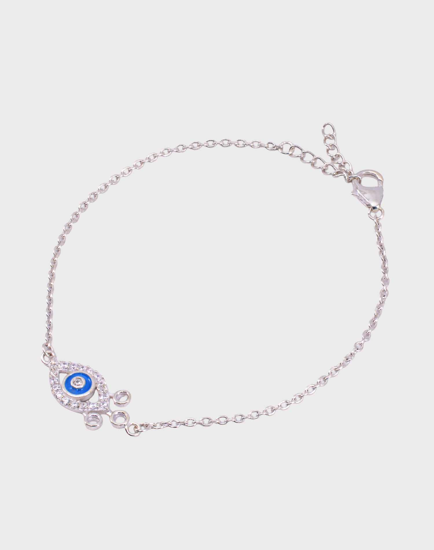 Silver Nazar Bracelet
