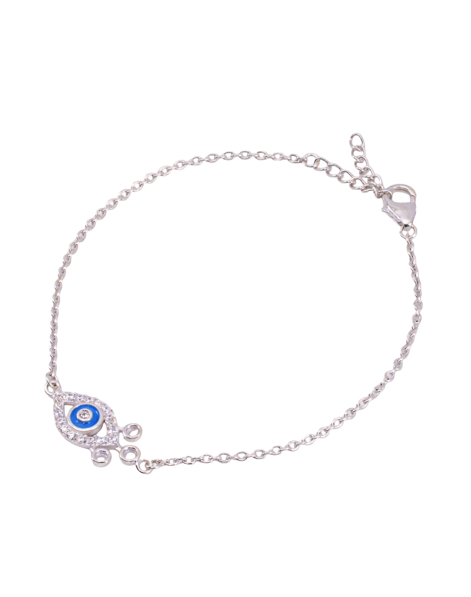Silver Nazar Bracelet