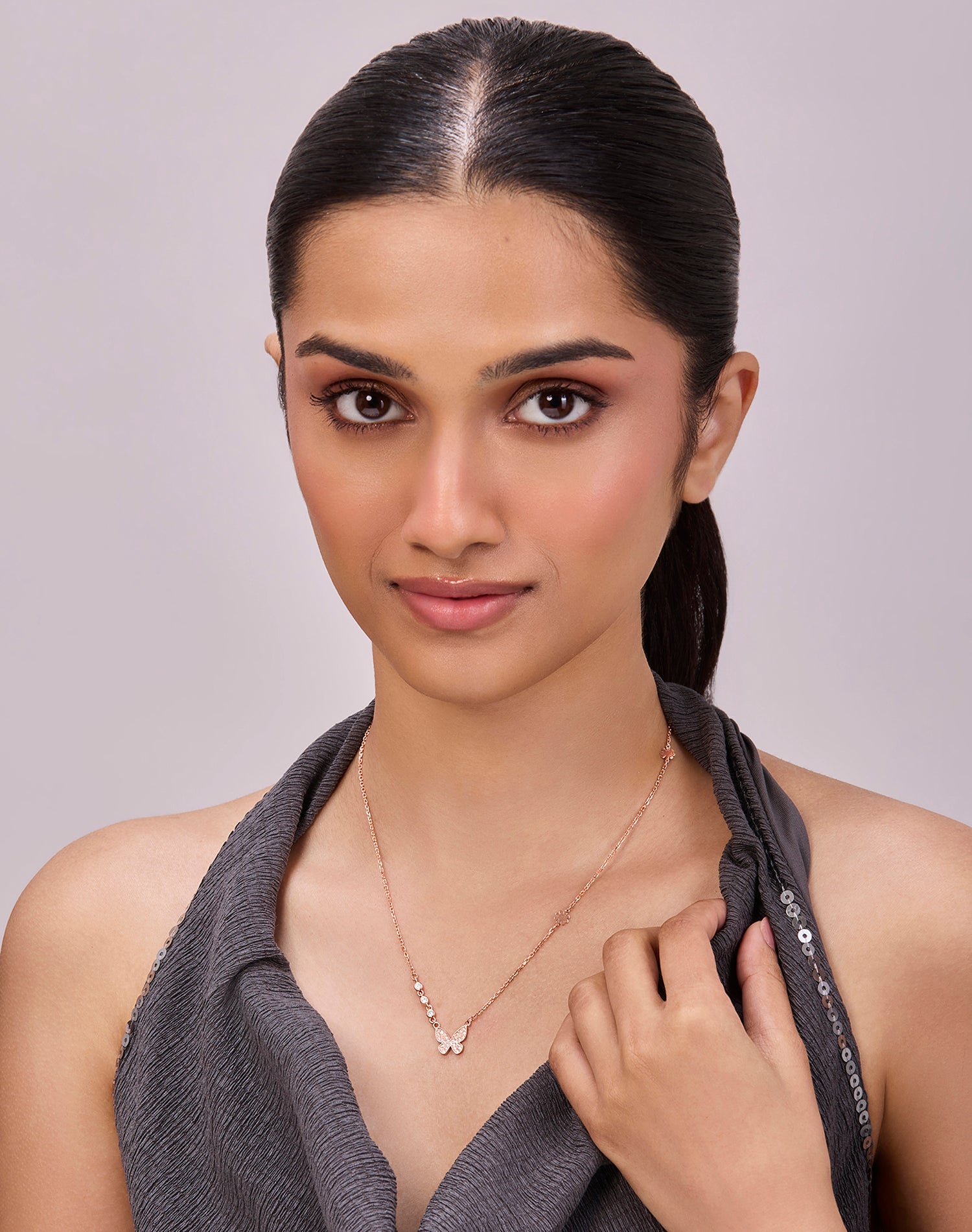 Rose Dream Wing Pendant Chain