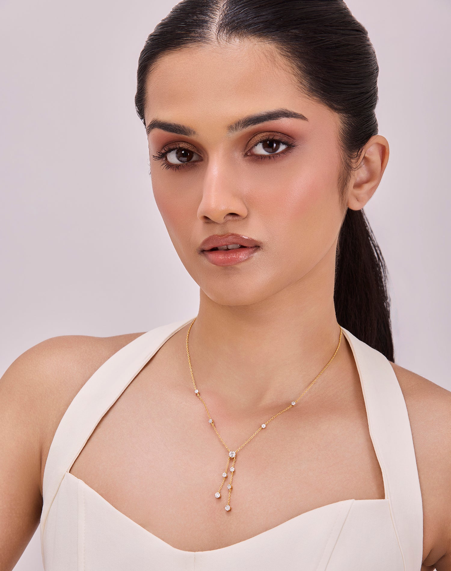 Gold Till Always Lab Grown Diamond Pendant Chain