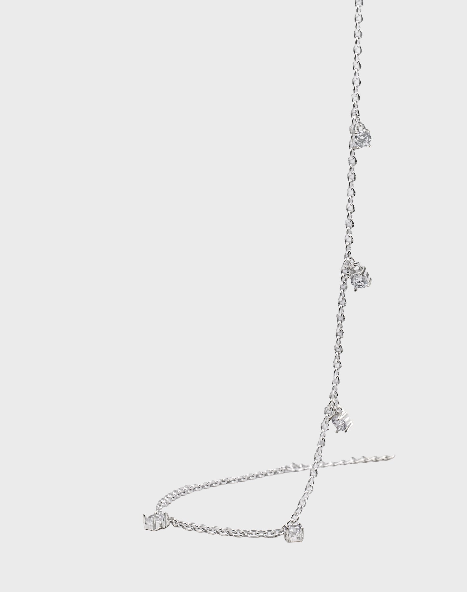 Silver Classic Shine Anklet