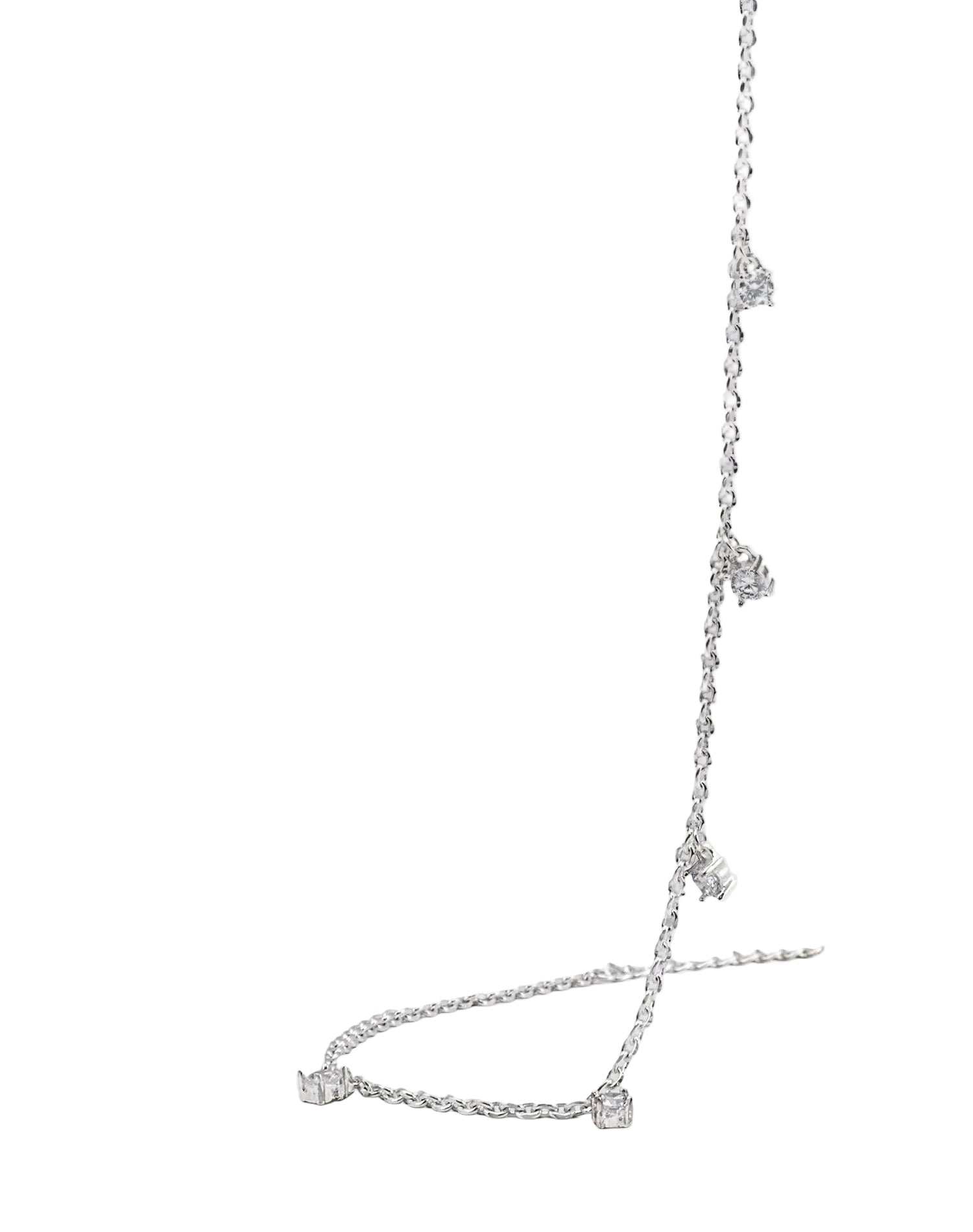 Silver Classic Shine Anklet