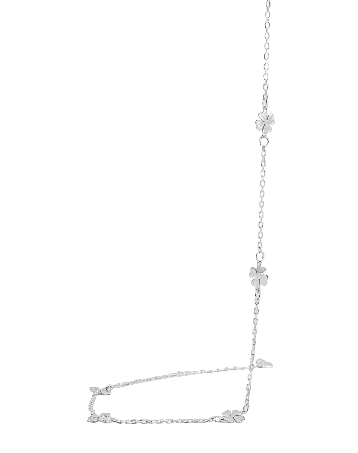 Silver Lucky Anklet