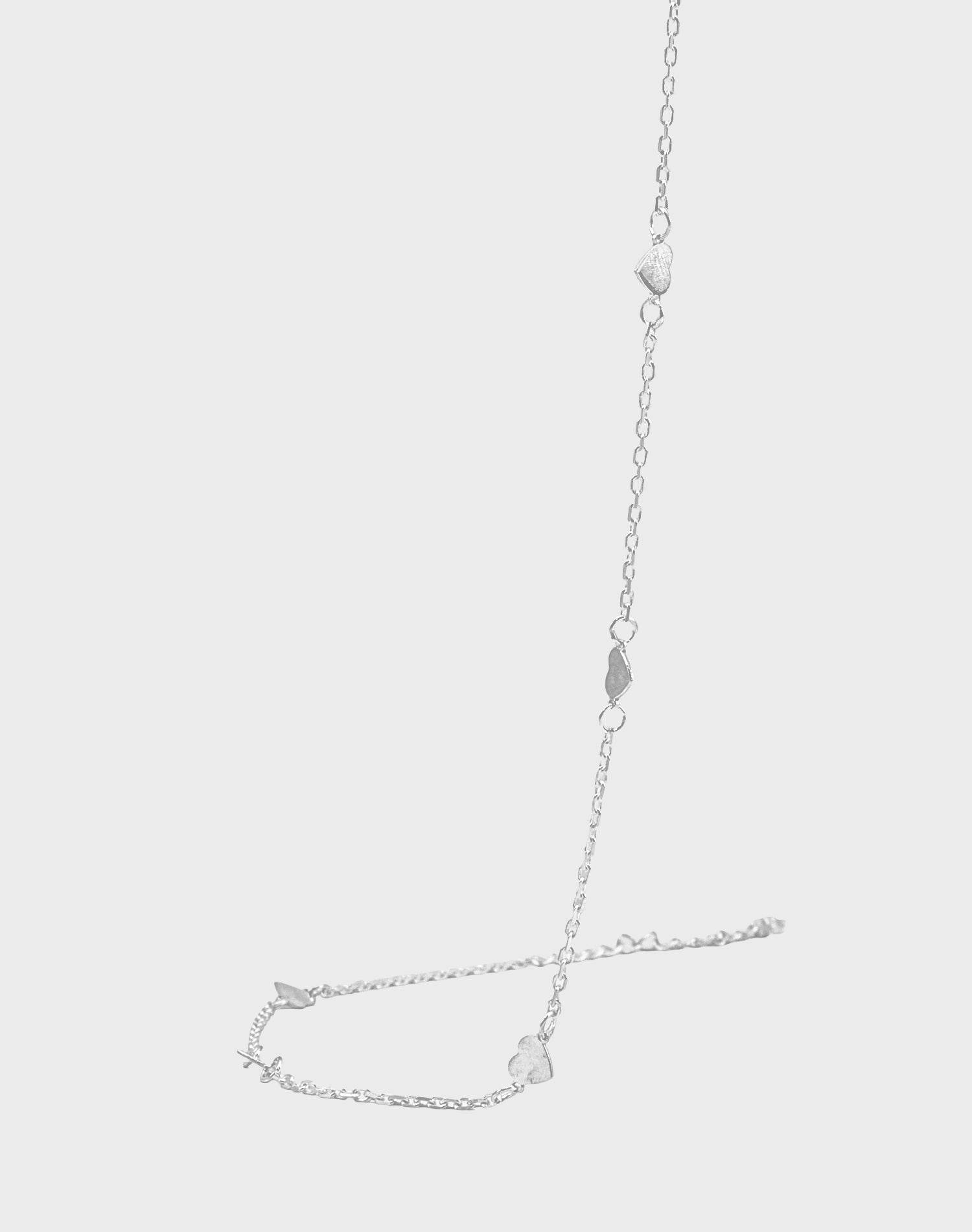 Silver Lover Anklet