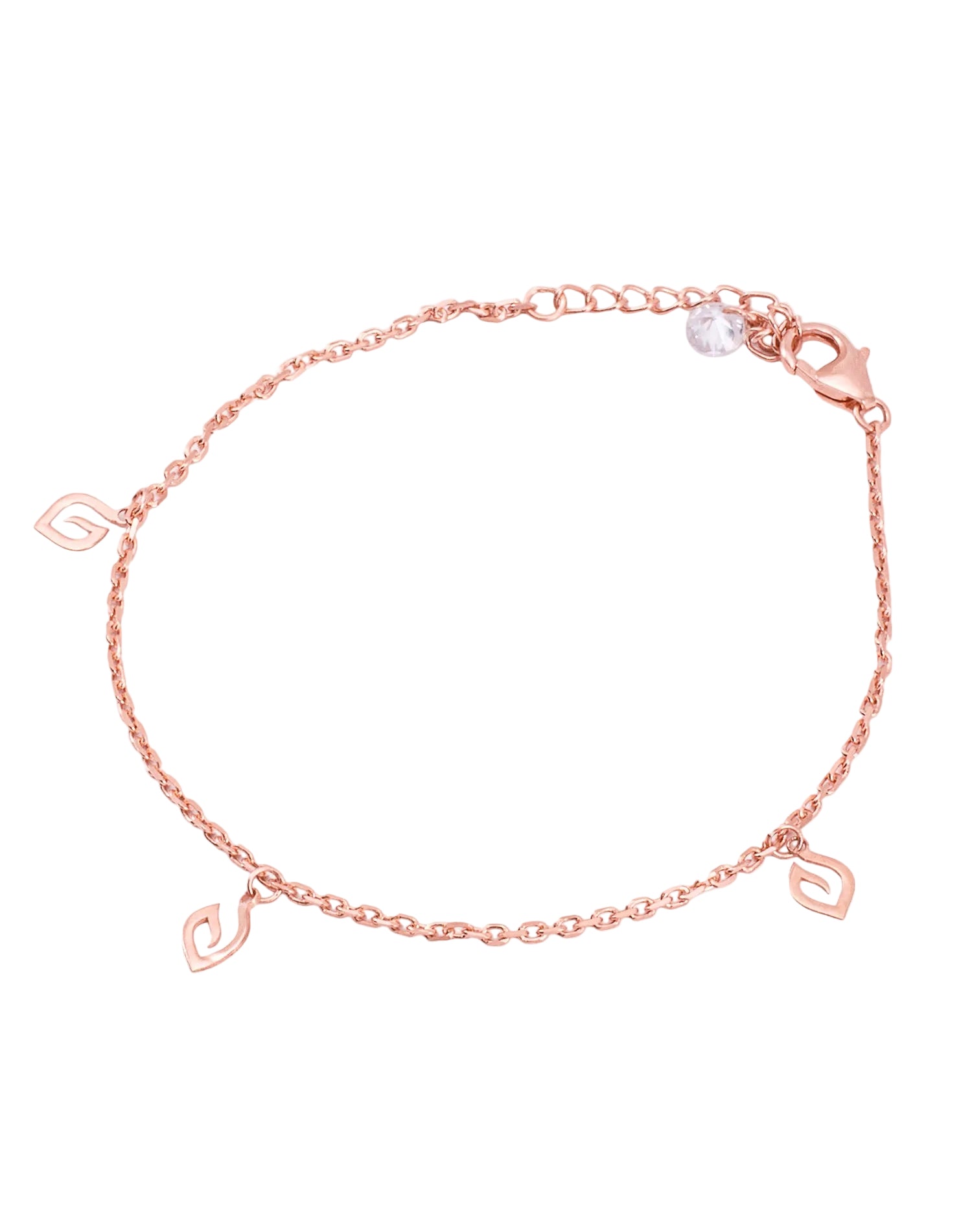 Rose Breeze Charm Bracelet