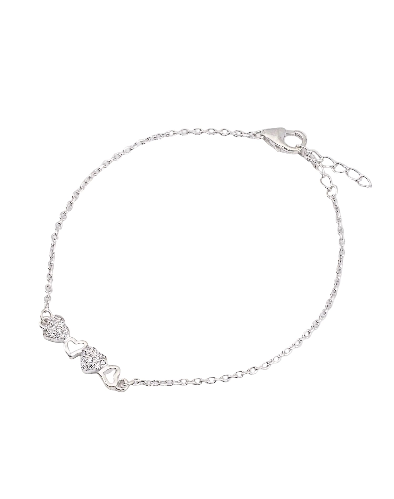Silver Endless Love Bracelet