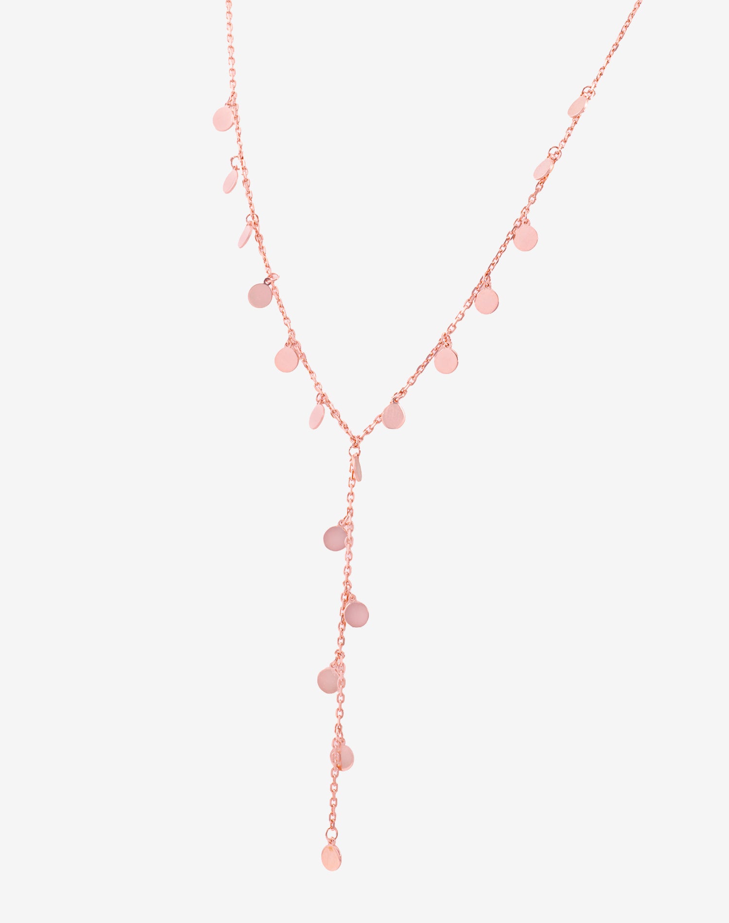 Rose Cute in Circles Charm Pendant Chain