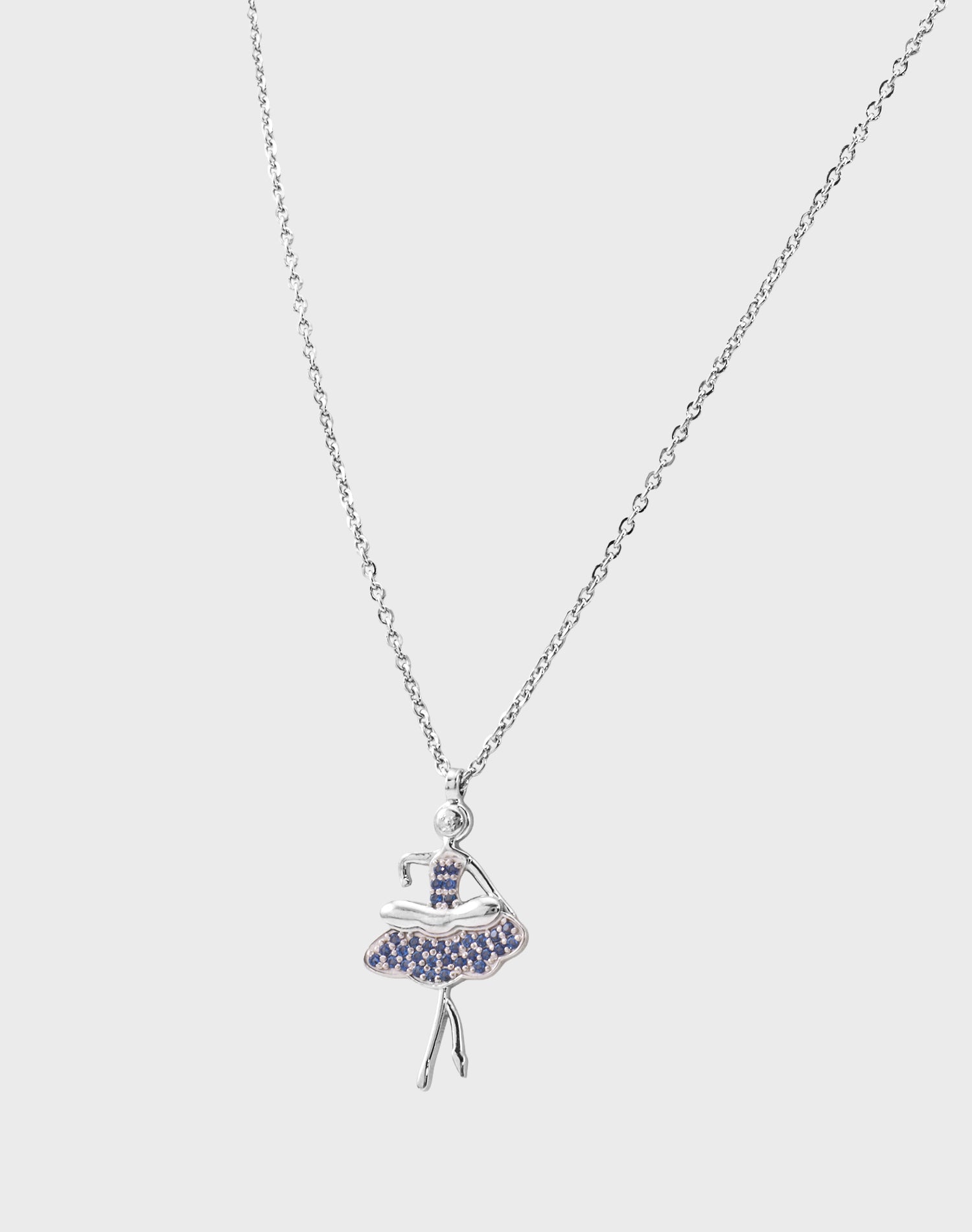 Silver Showgirl Pendant Chain
