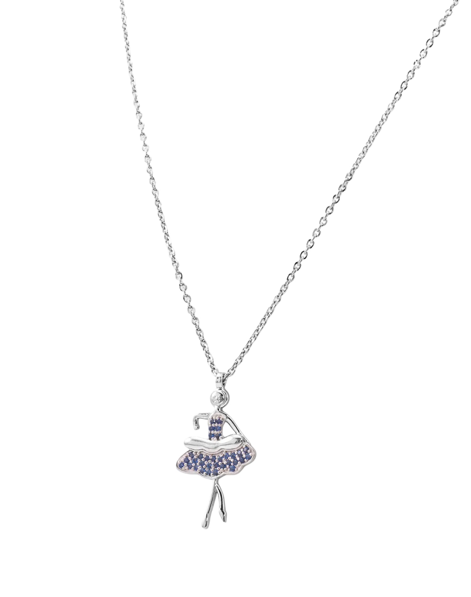Silver Showgirl Pendant Chain