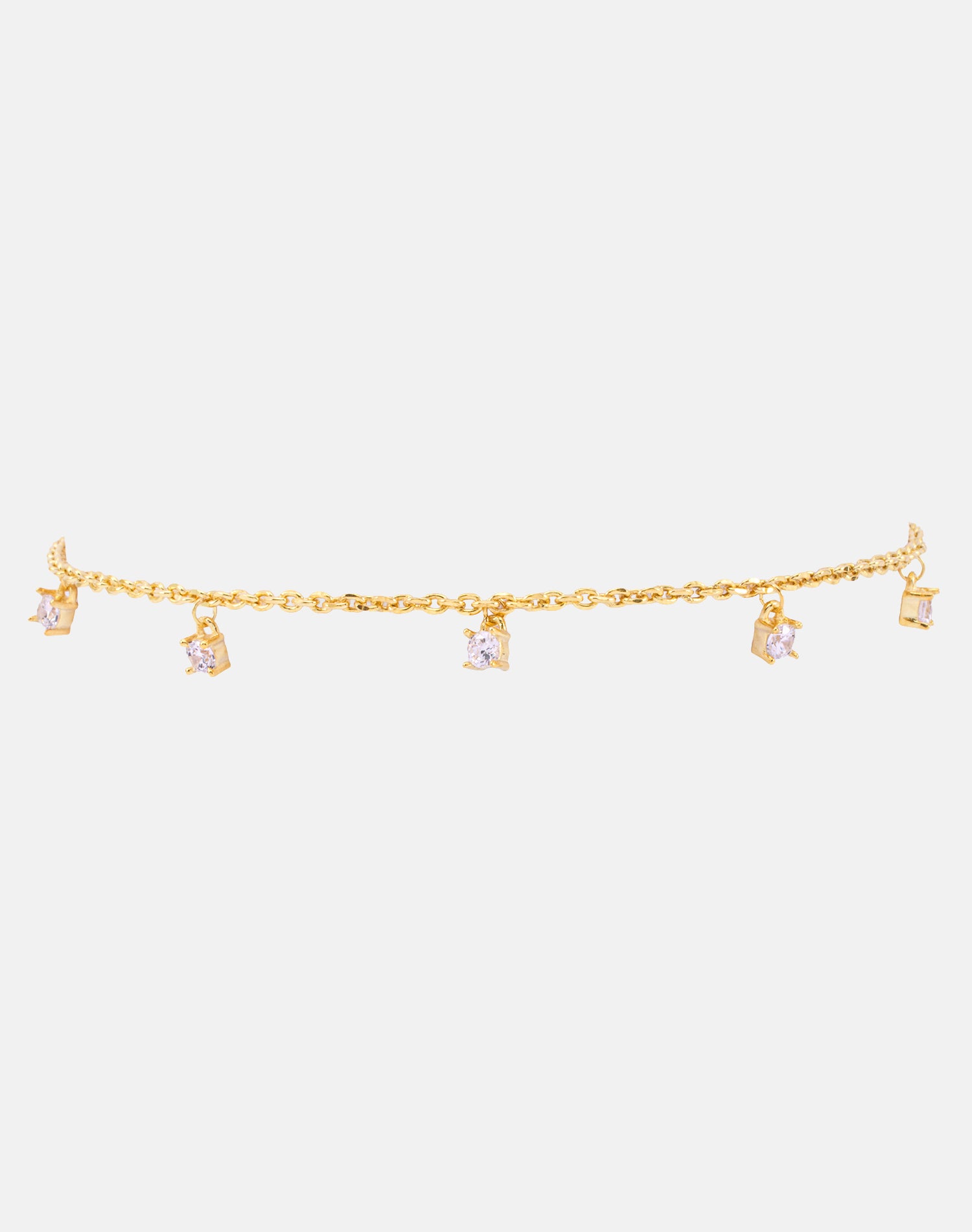 Gold Classic Shine Anklet