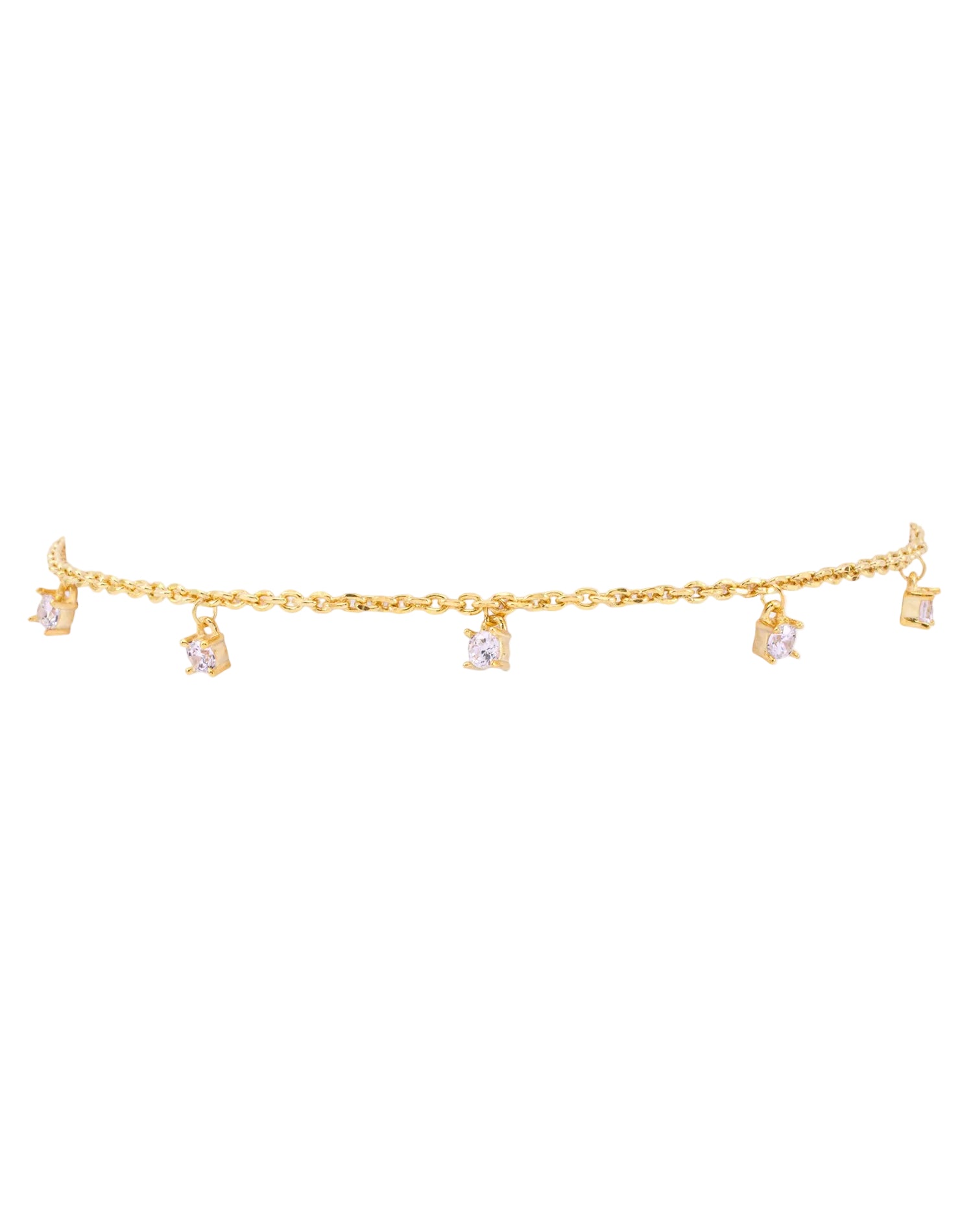 Gold Classic Shine Anklet