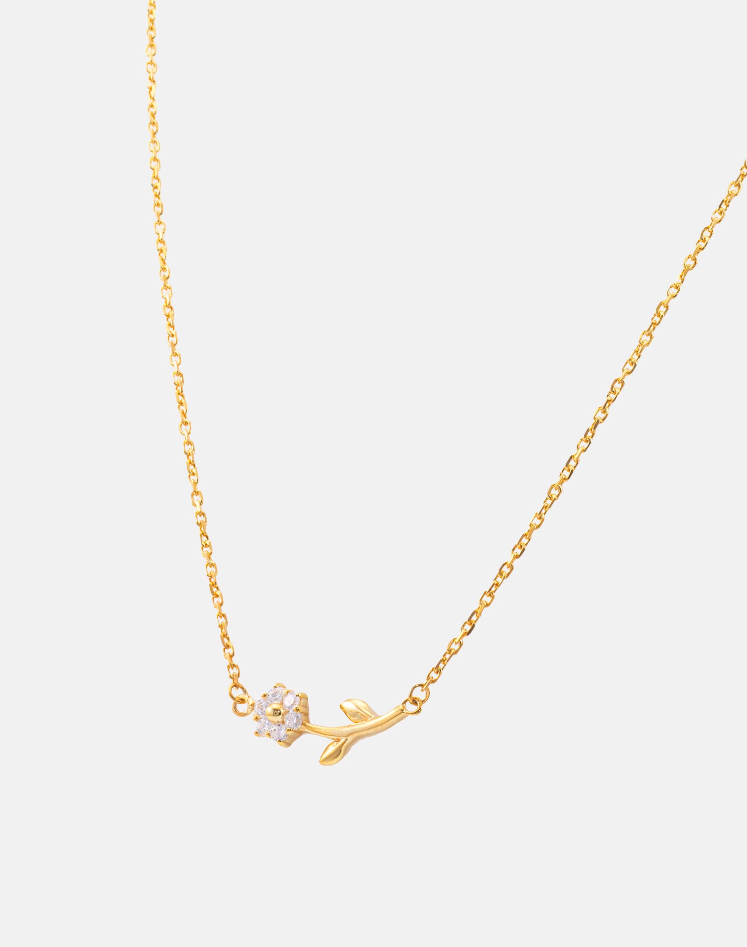 Gold Floria Pendant Chain