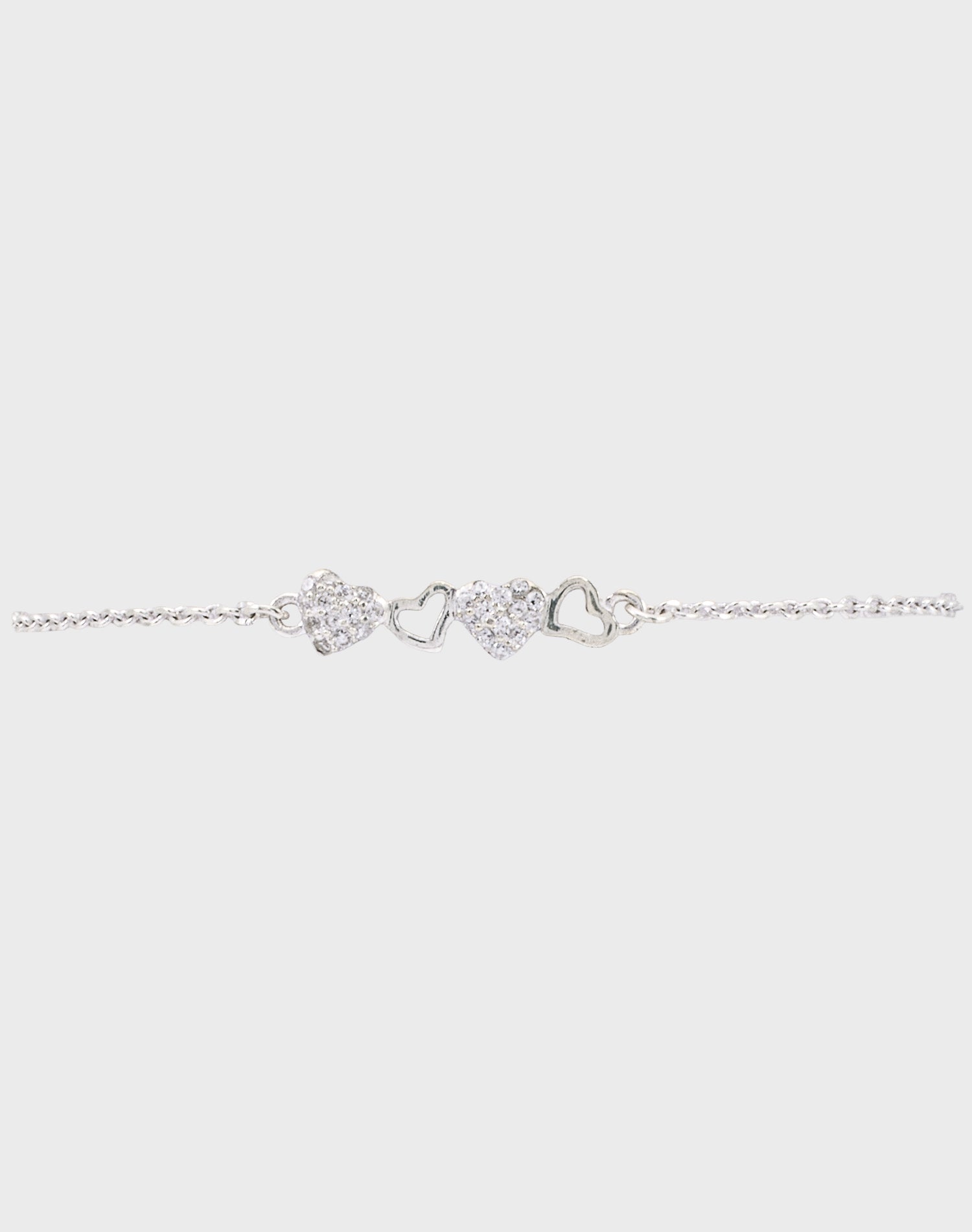 Silver Endless Love Bracelet