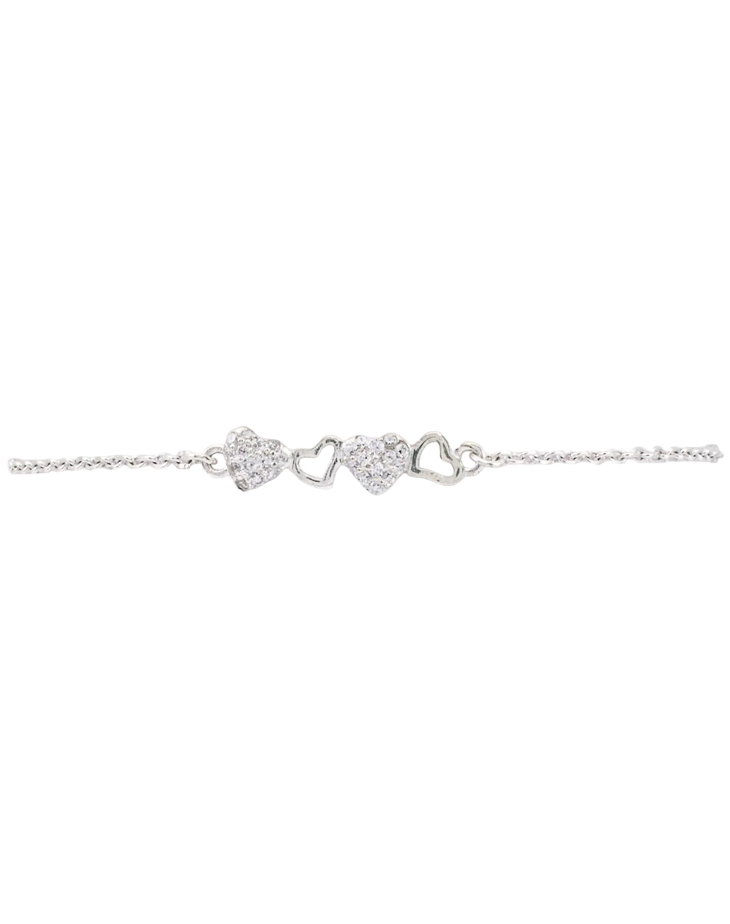 Silver Endless Love Bracelet