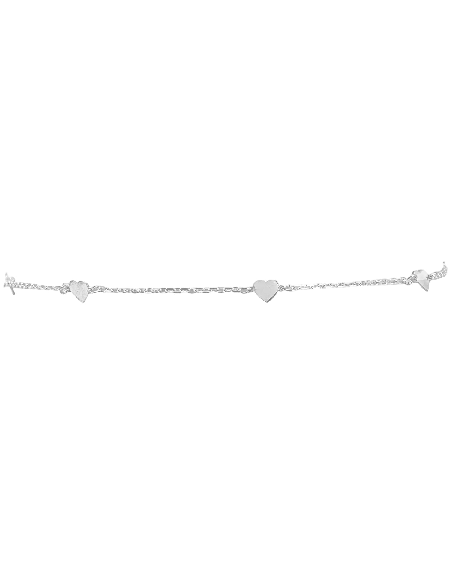 Silver Lover Anklet