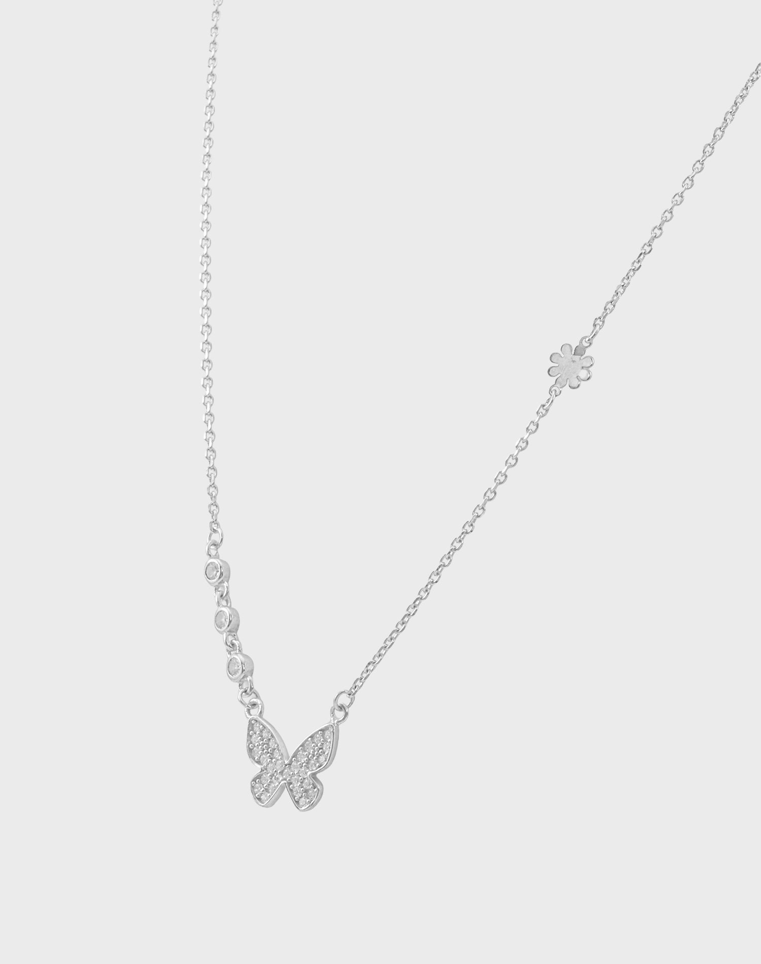 Silver Dream Wing Pendant Chain