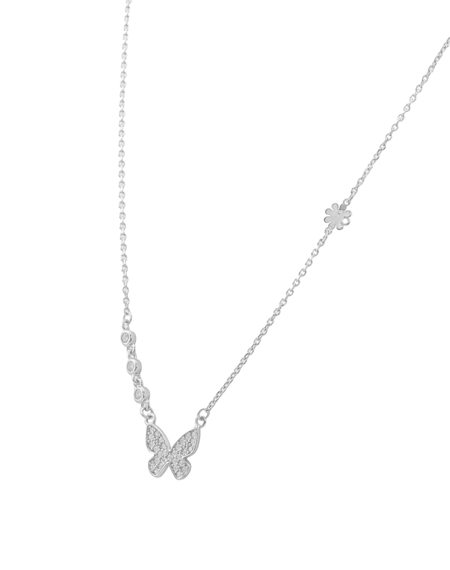Silver Dream Wing Pendant Chain