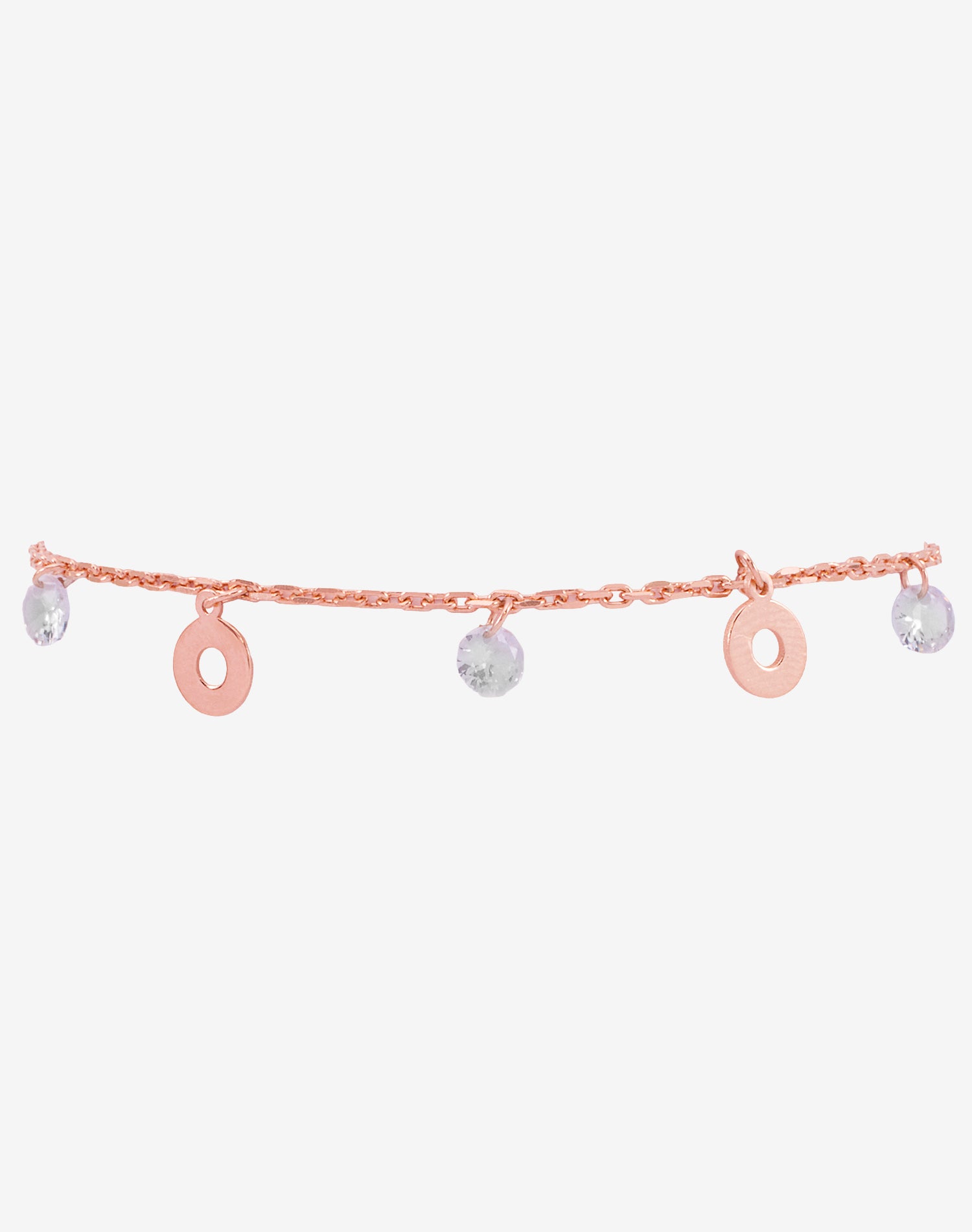 Rose Like a Donut Charm Bracelet