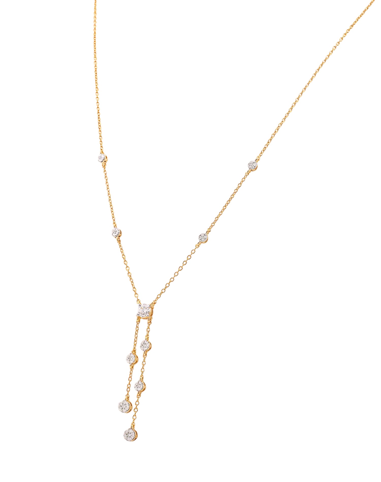 Gold Till Always Lab Grown Diamond Pendant Chain