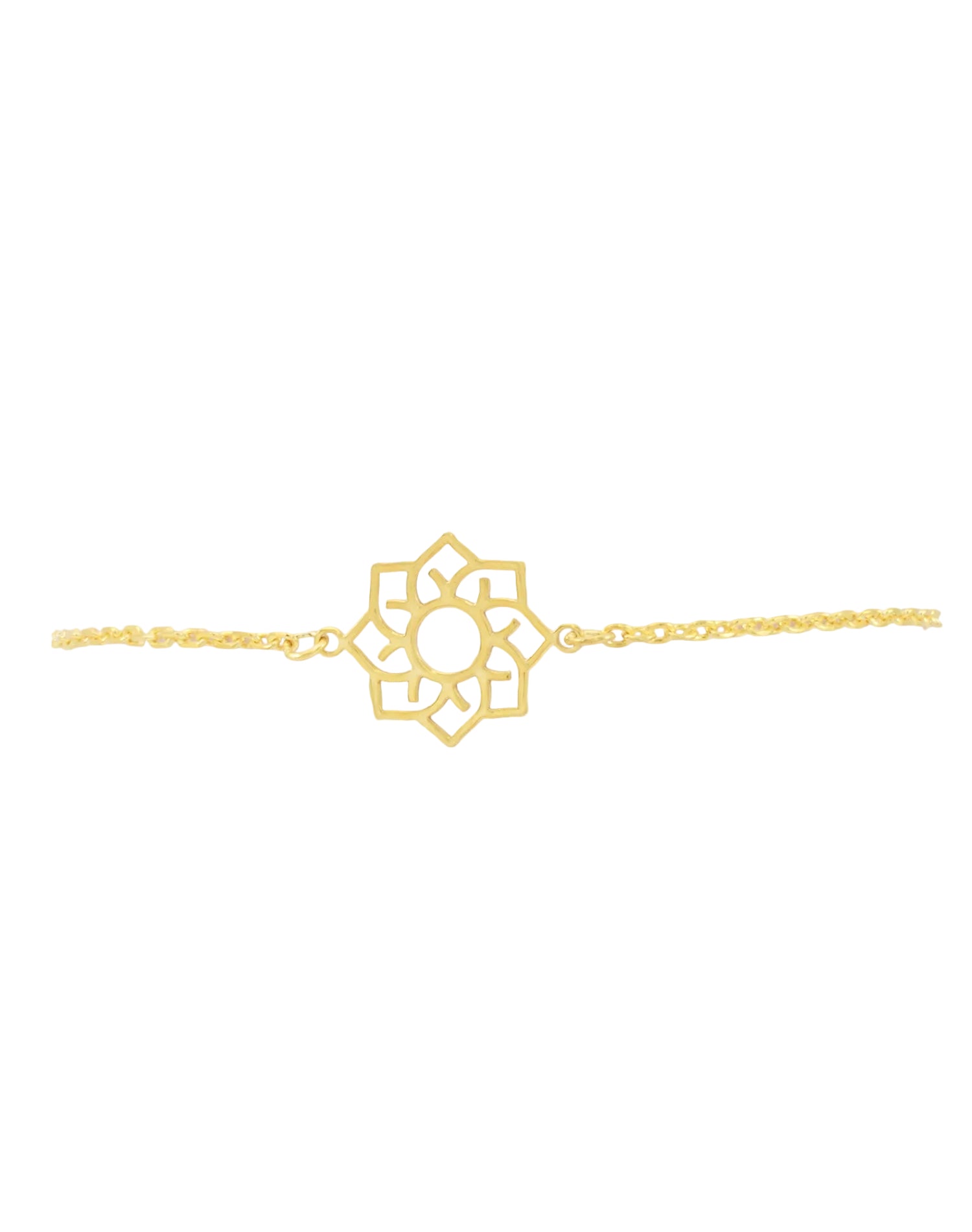 Gold Geo Bloom Bracelet